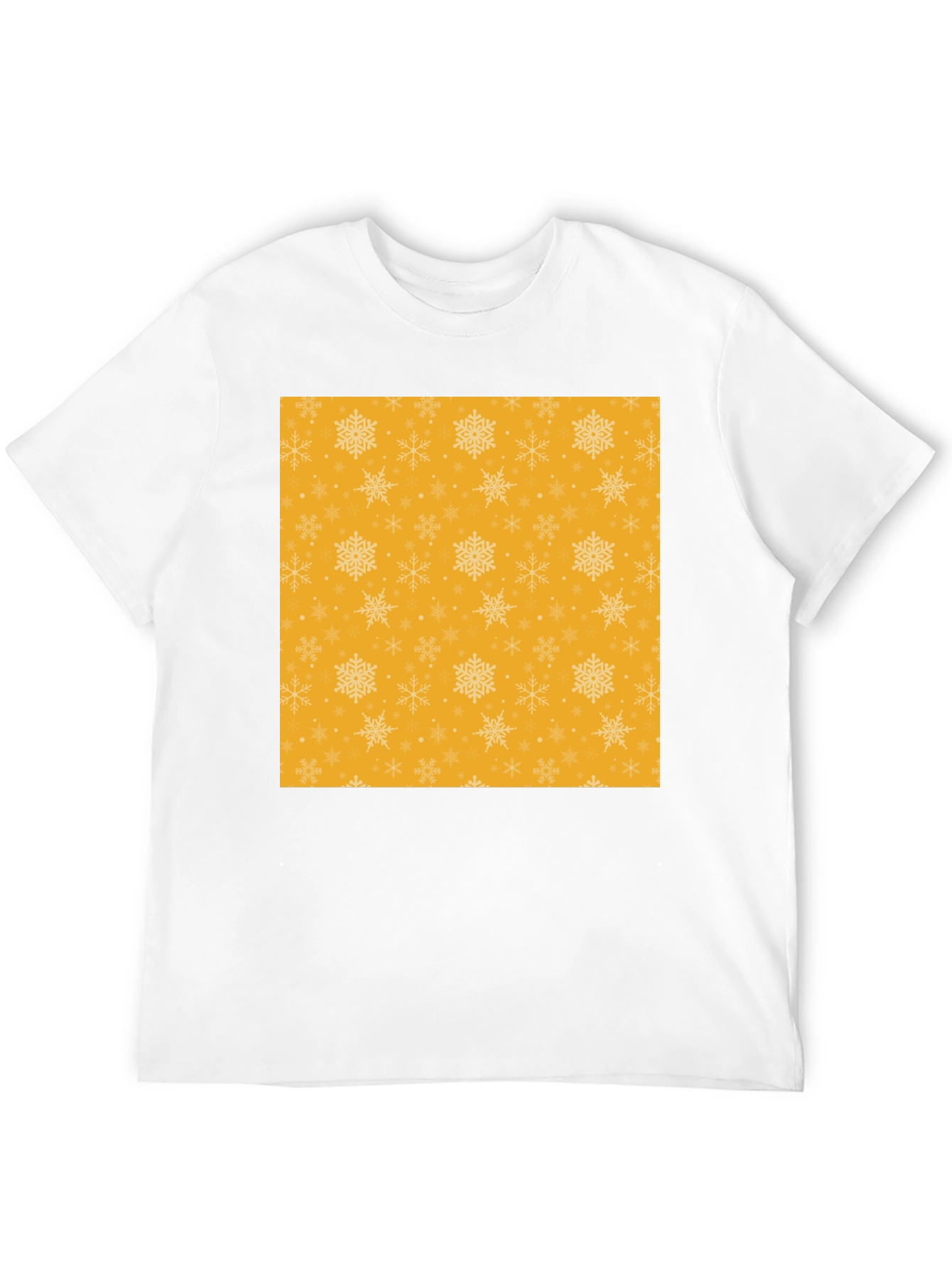 Festive Snowflake Pattern Tee