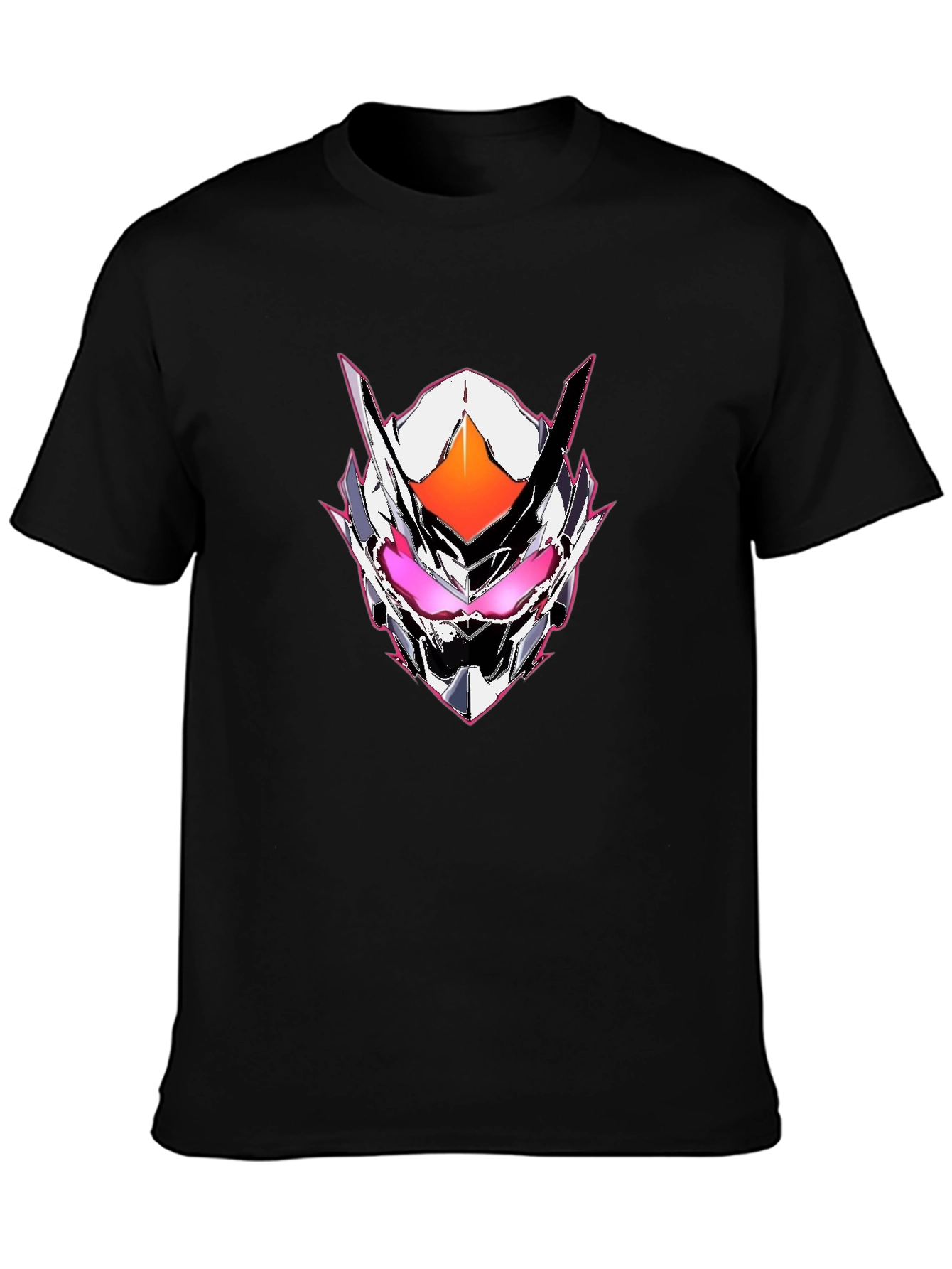 Cyberpunk Mask Graphic Tee - Black