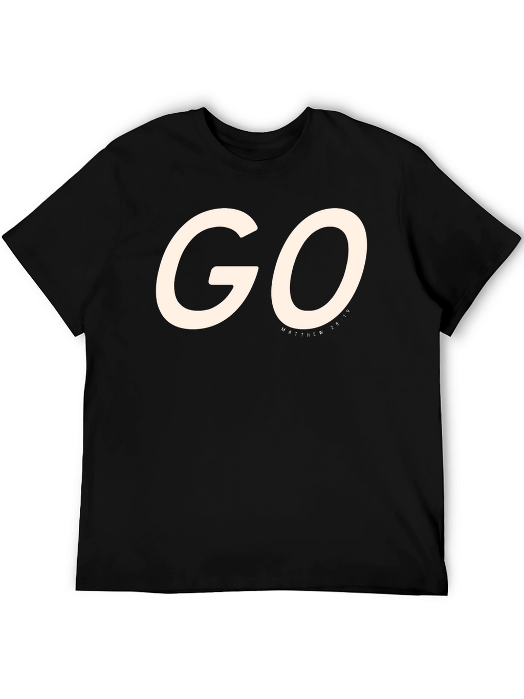 Go Matthew 28:19 Graphic Tee - Religious T-Shirt
