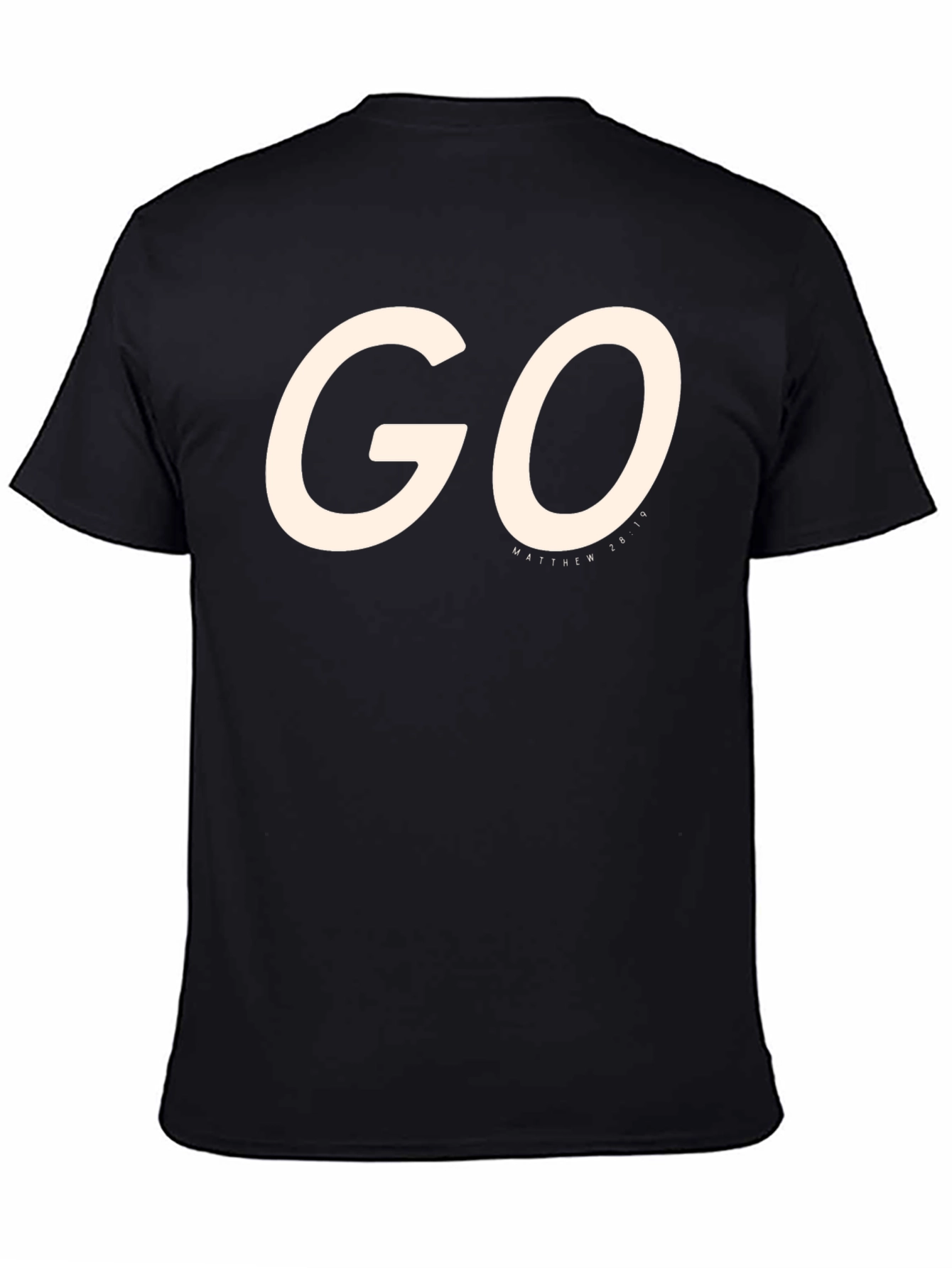 Go Matthew 28:19 Graphic Tee - Religious T-Shirt