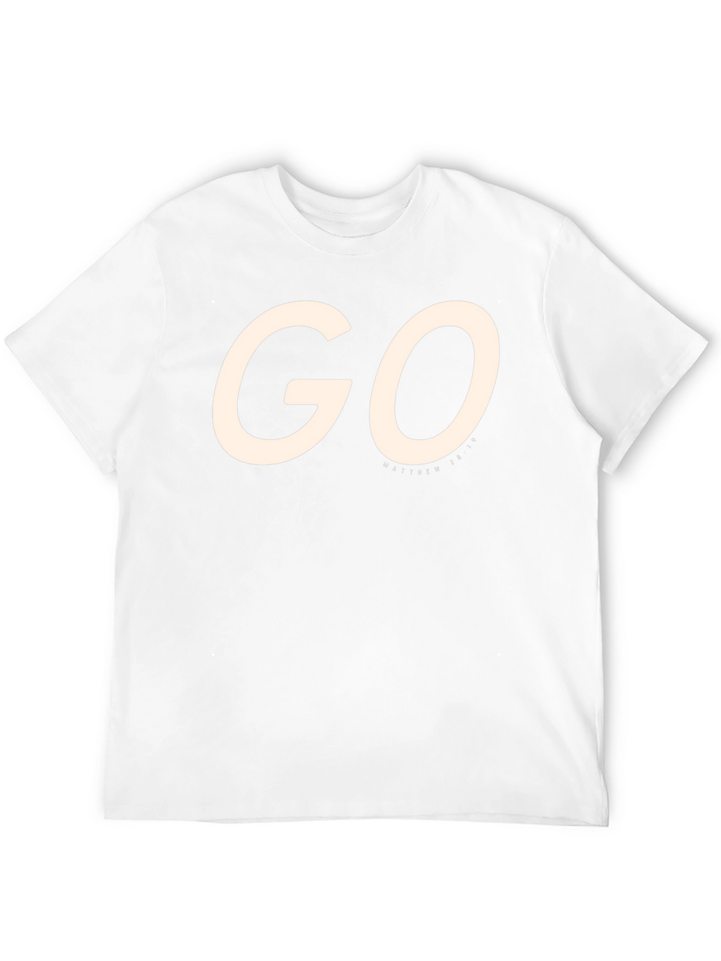 Go Matthew 28:19 Graphic Tee - Religious T-Shirt