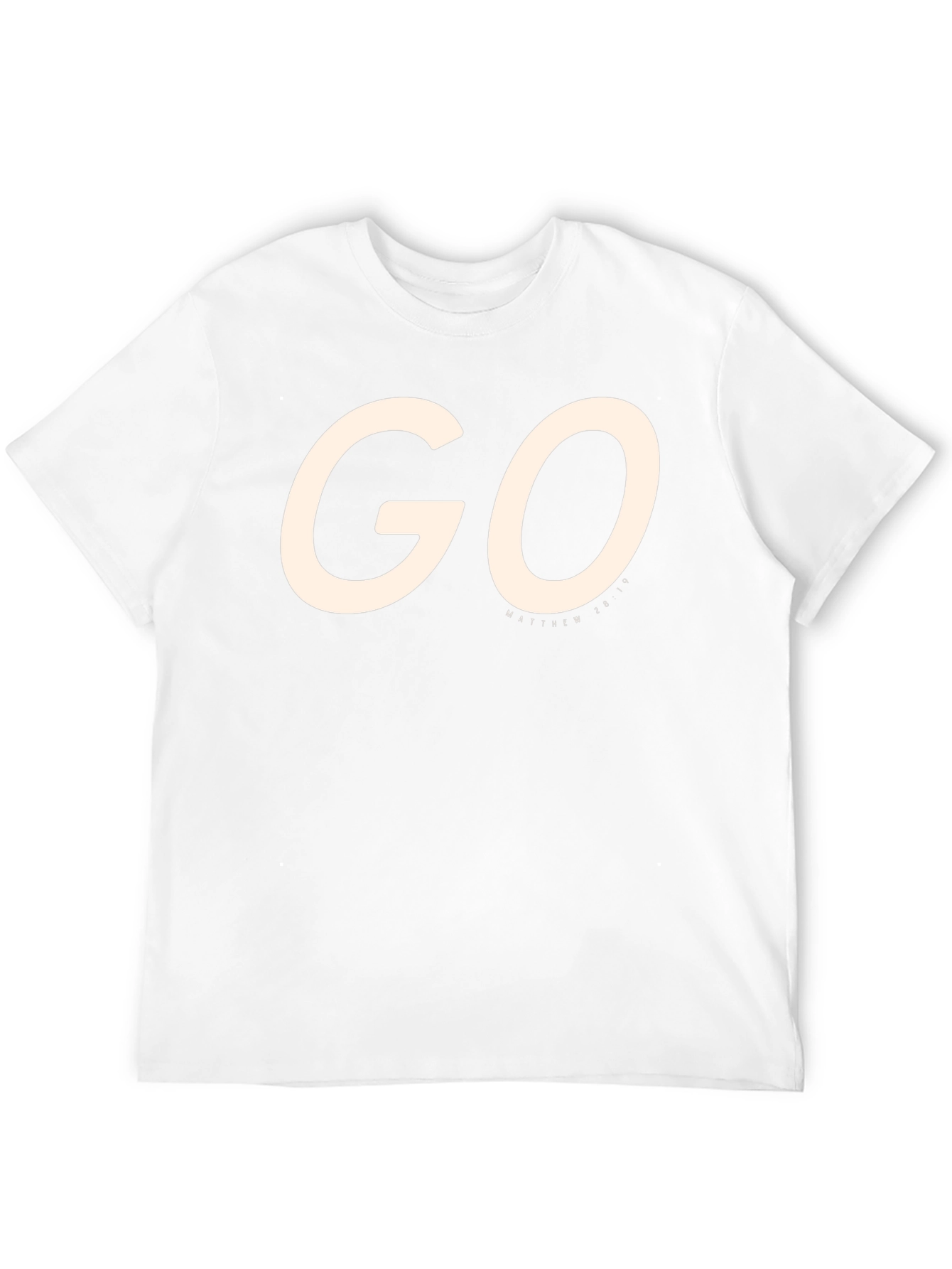 Go Matthew 28:19 Graphic Tee - Religious T-Shirt