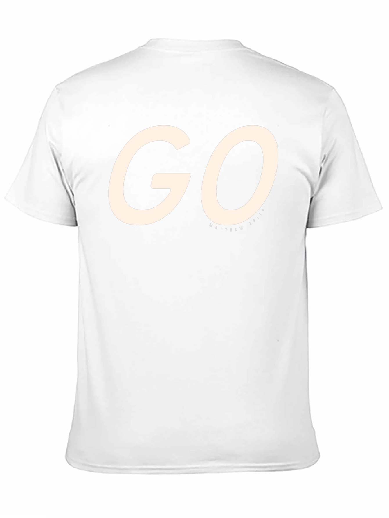 Go Matthew 28:19 Graphic Tee - Religious T-Shirt