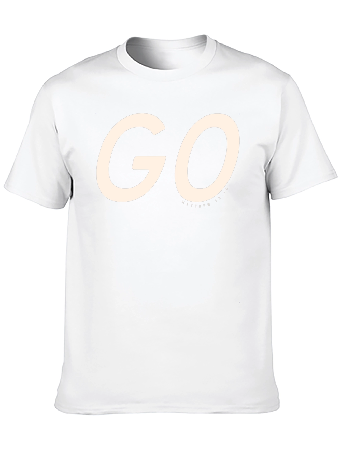 Go Matthew 28:19 Graphic Tee - Religious T-Shirt