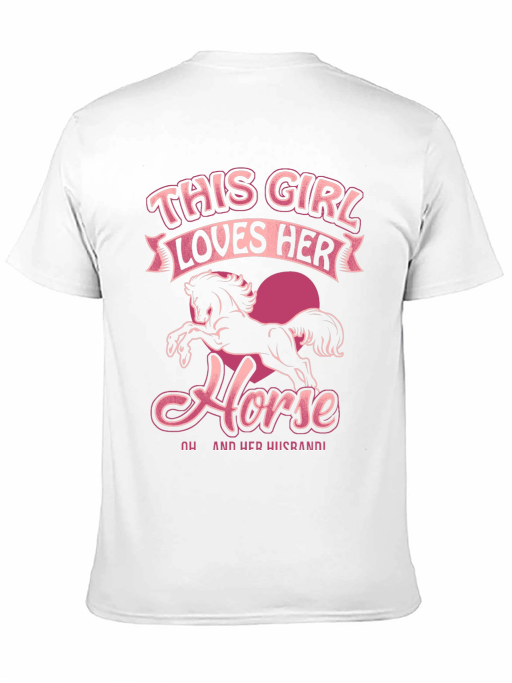 This Girl Loves Her Horse Graphic Tee
