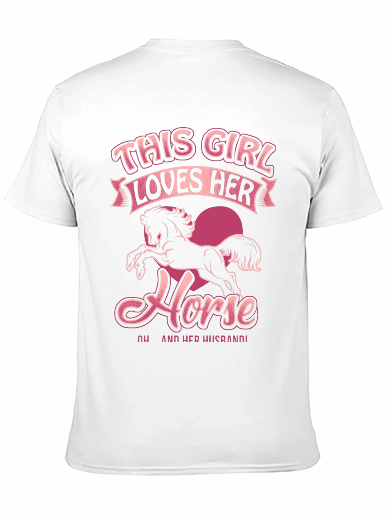 This Girl Loves Her Horse Graphic Tee