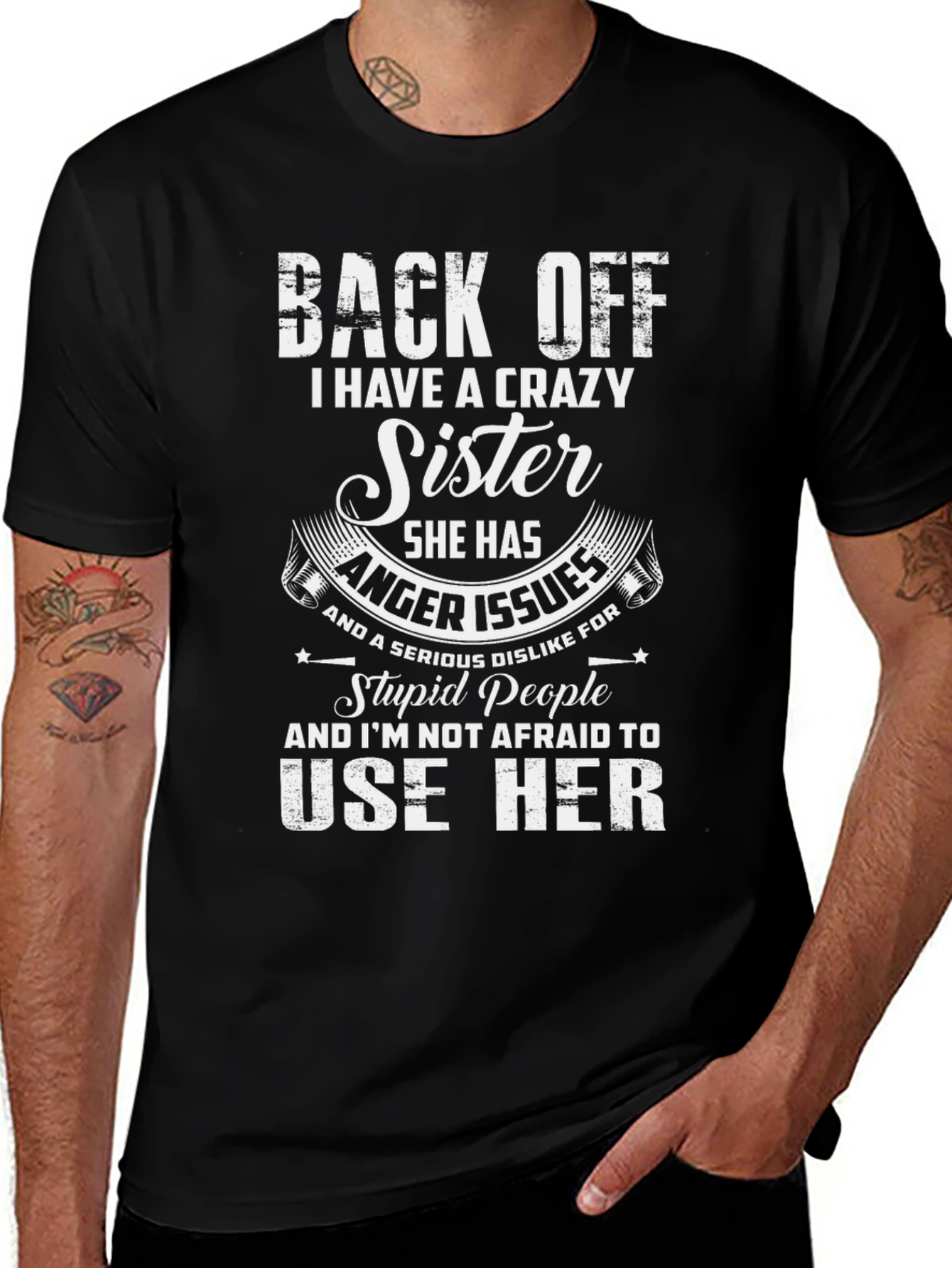 Crazy Sister Graphic T-Shirt