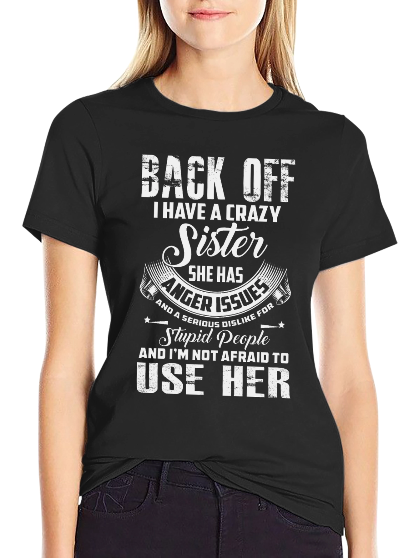 Crazy Sister Graphic T-Shirt