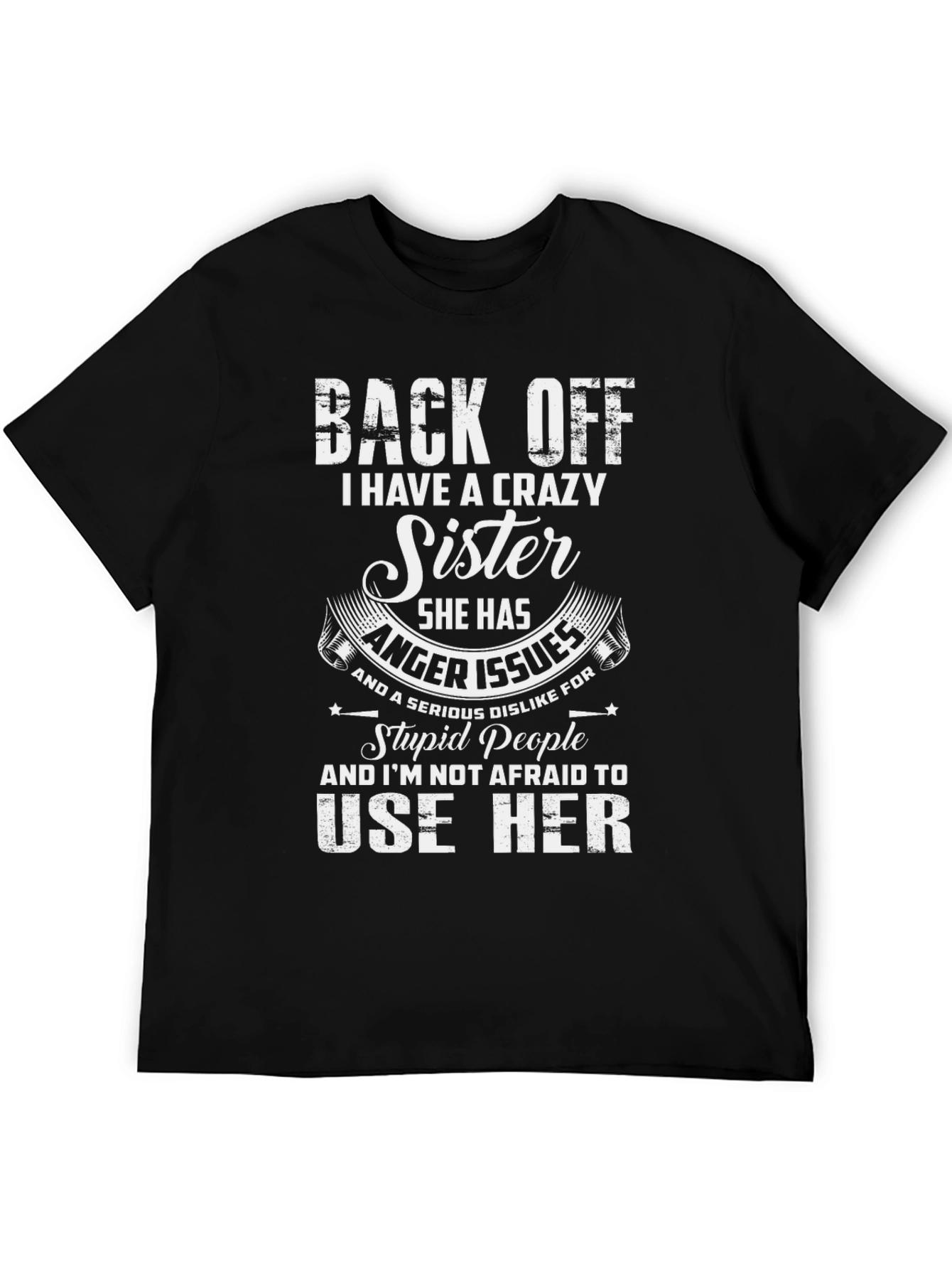 Crazy Sister Graphic T-Shirt