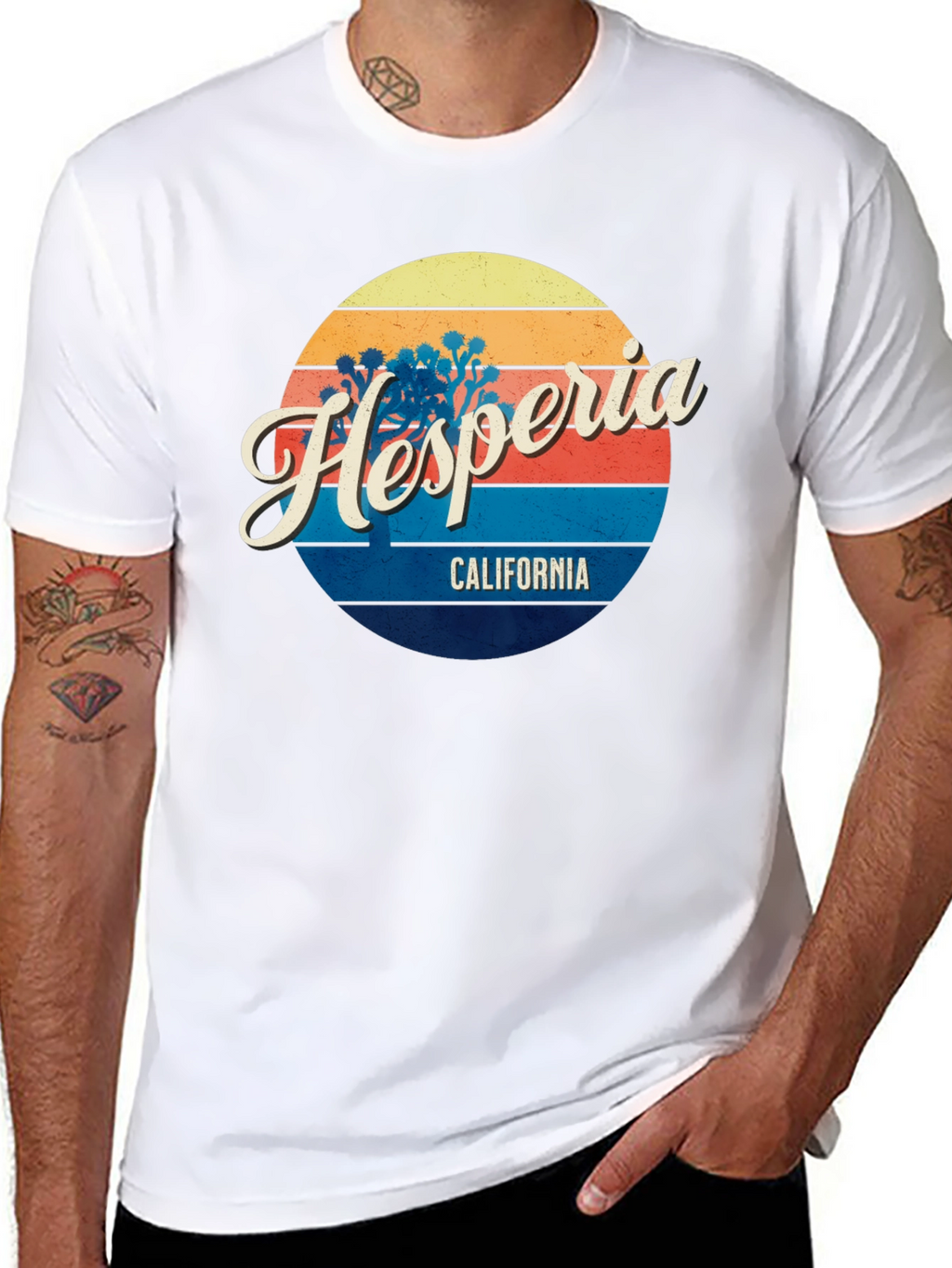 Hesperia California Retro T-Shirt