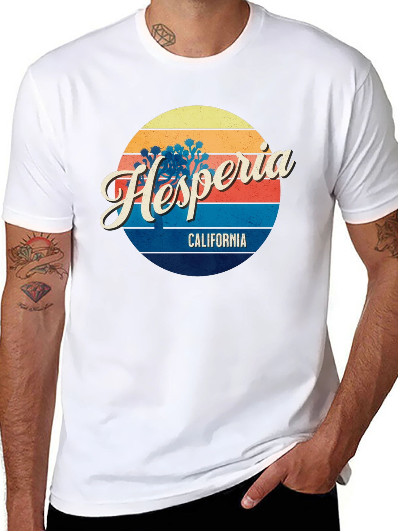 Hesperia California Retro T-Shirt