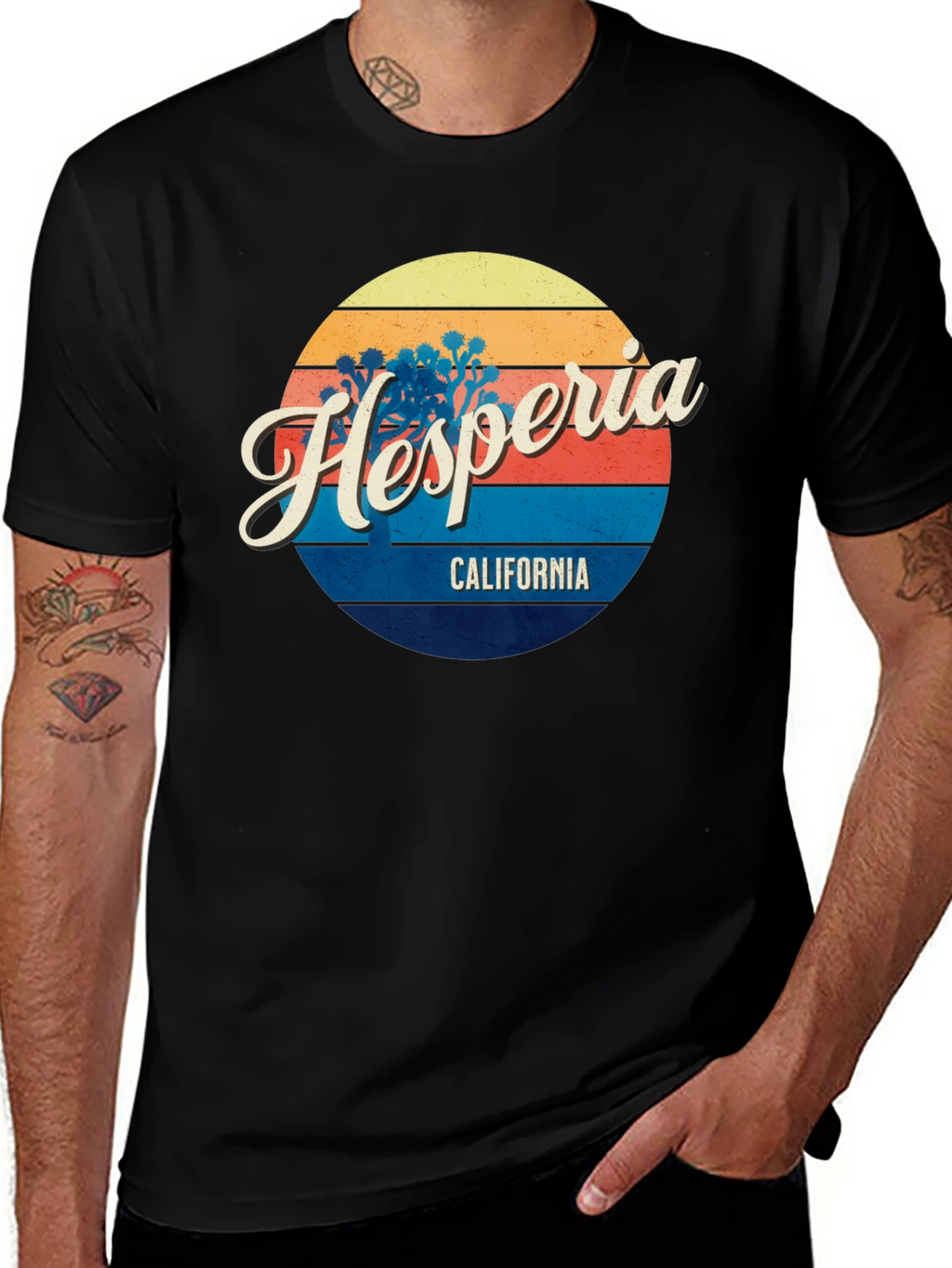 Hesperia California Retro T-Shirt