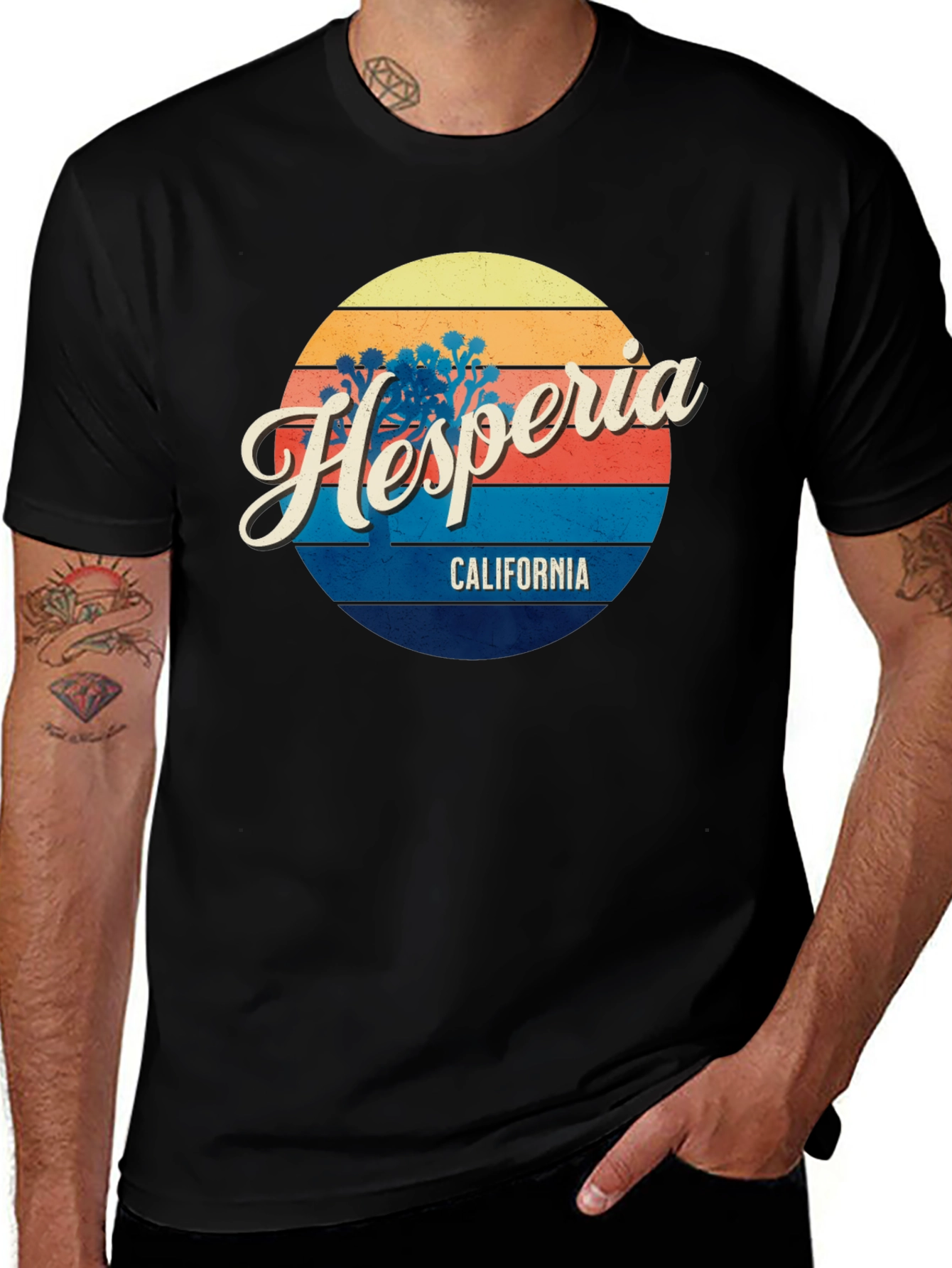 Hesperia California Retro T-Shirt