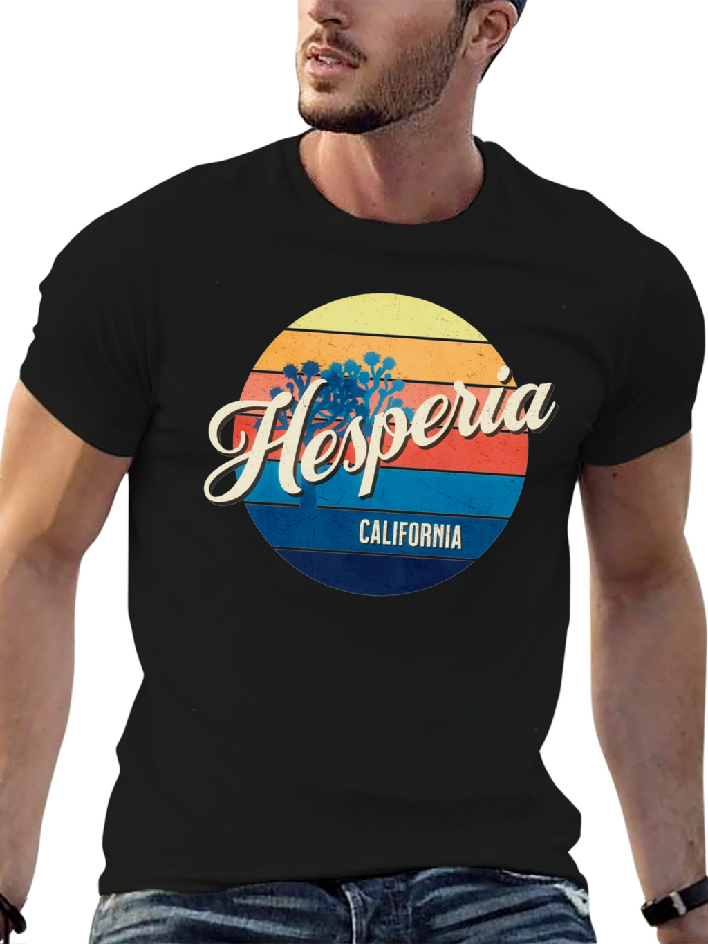 Hesperia California Retro T-Shirt