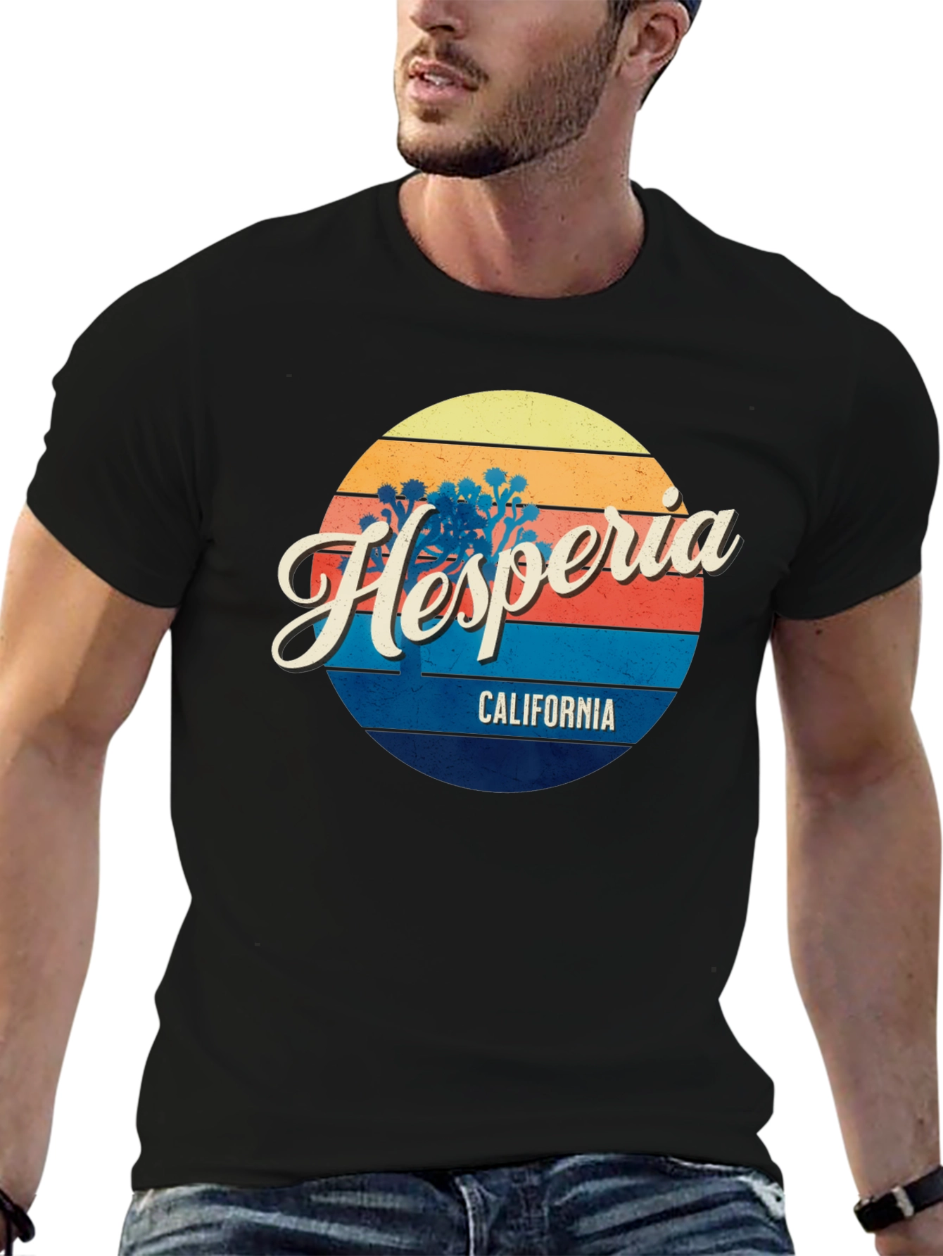 Hesperia California Retro T-Shirt