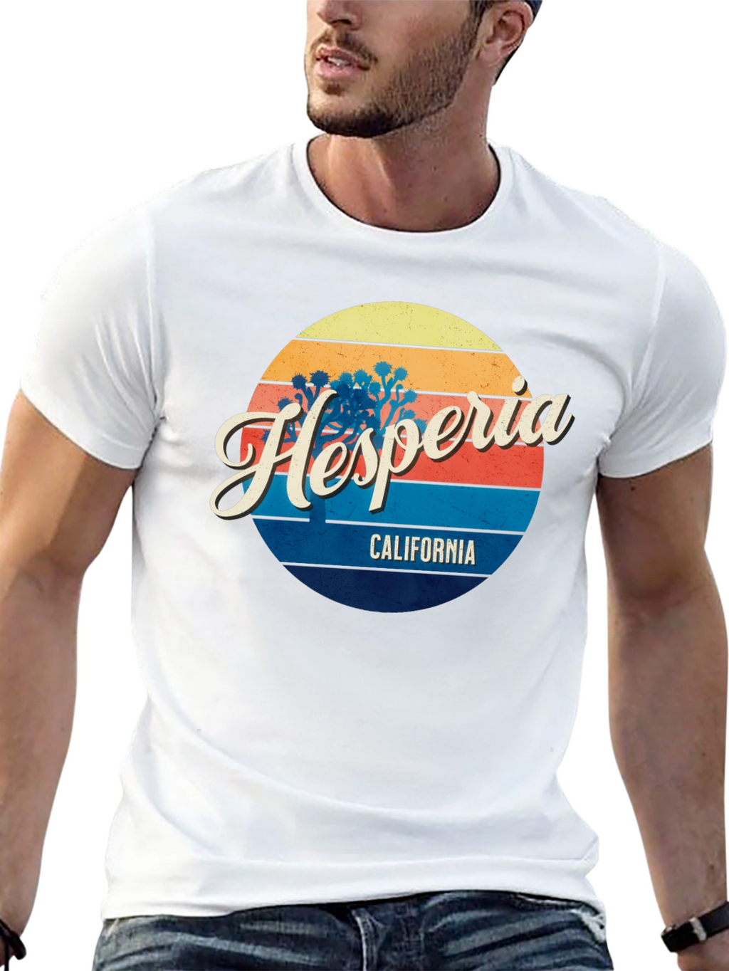 Hesperia California Retro T-Shirt