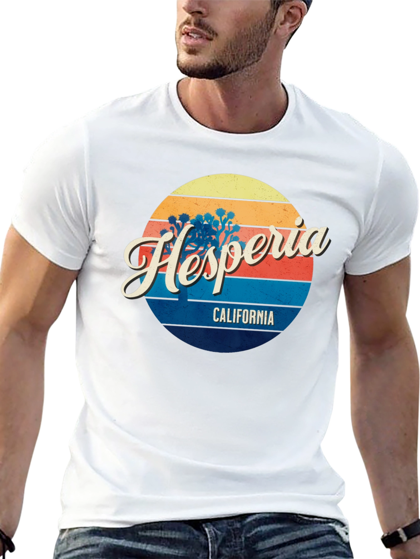 Hesperia California Retro T-Shirt