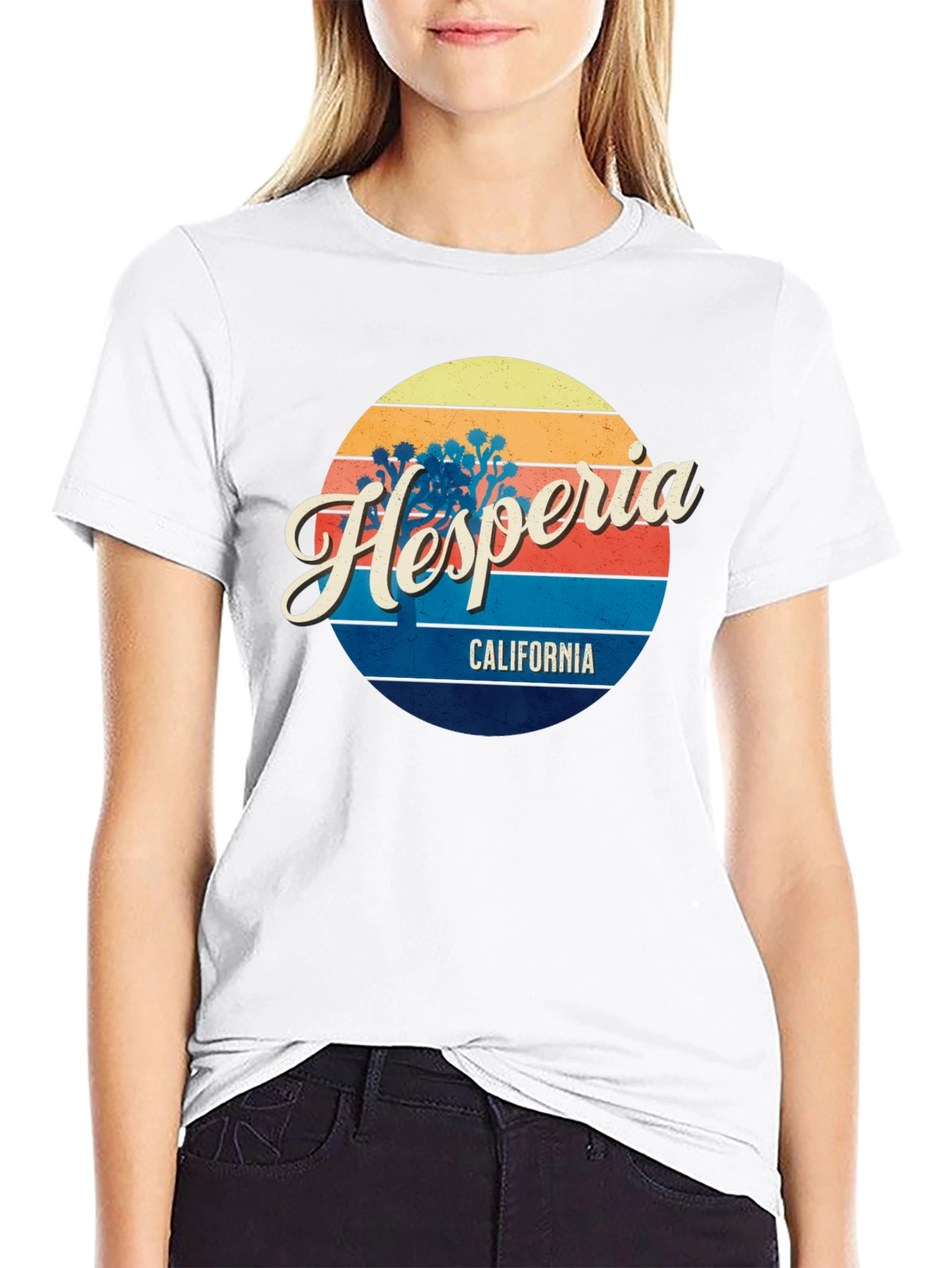 Hesperia California Retro T-Shirt