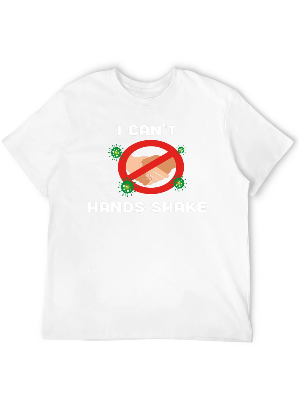 No Handshake T-Shirt: Stay Safe & Stylish!