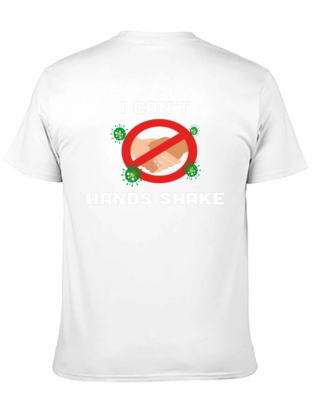 No Handshake T-Shirt: Stay Safe & Stylish!