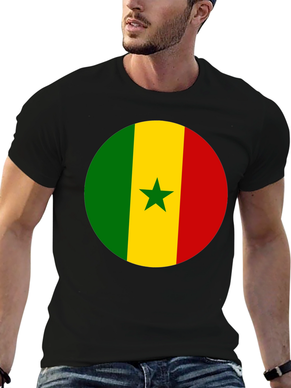 Senegal Flag T-Shirt - Stylish Patriotic Tee