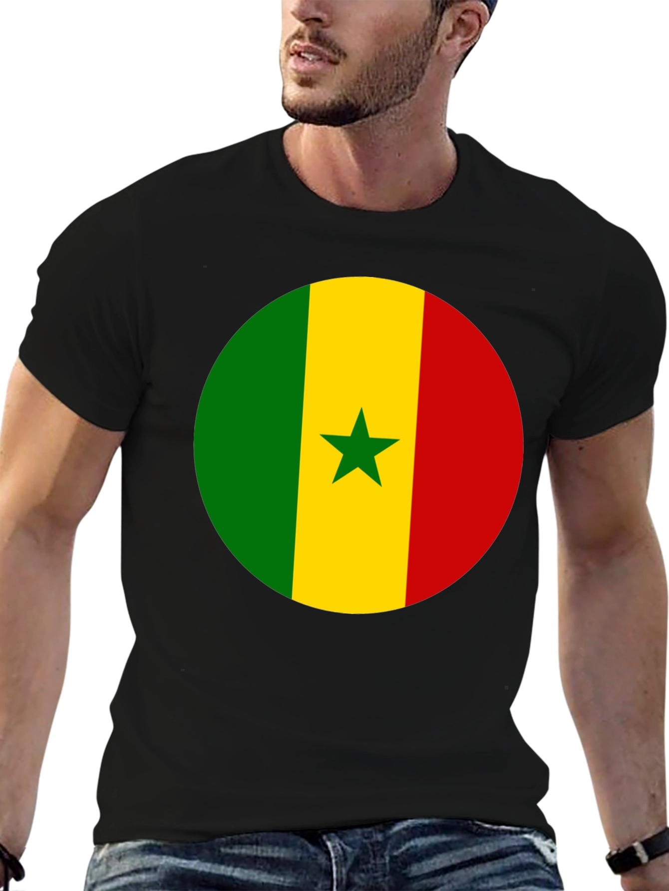 Senegal Flag T-Shirt - Stylish Patriotic Tee