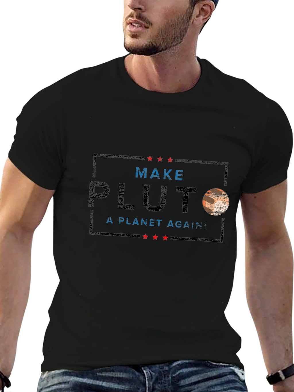 Make Pluto A Planet Again Graphic Tee
