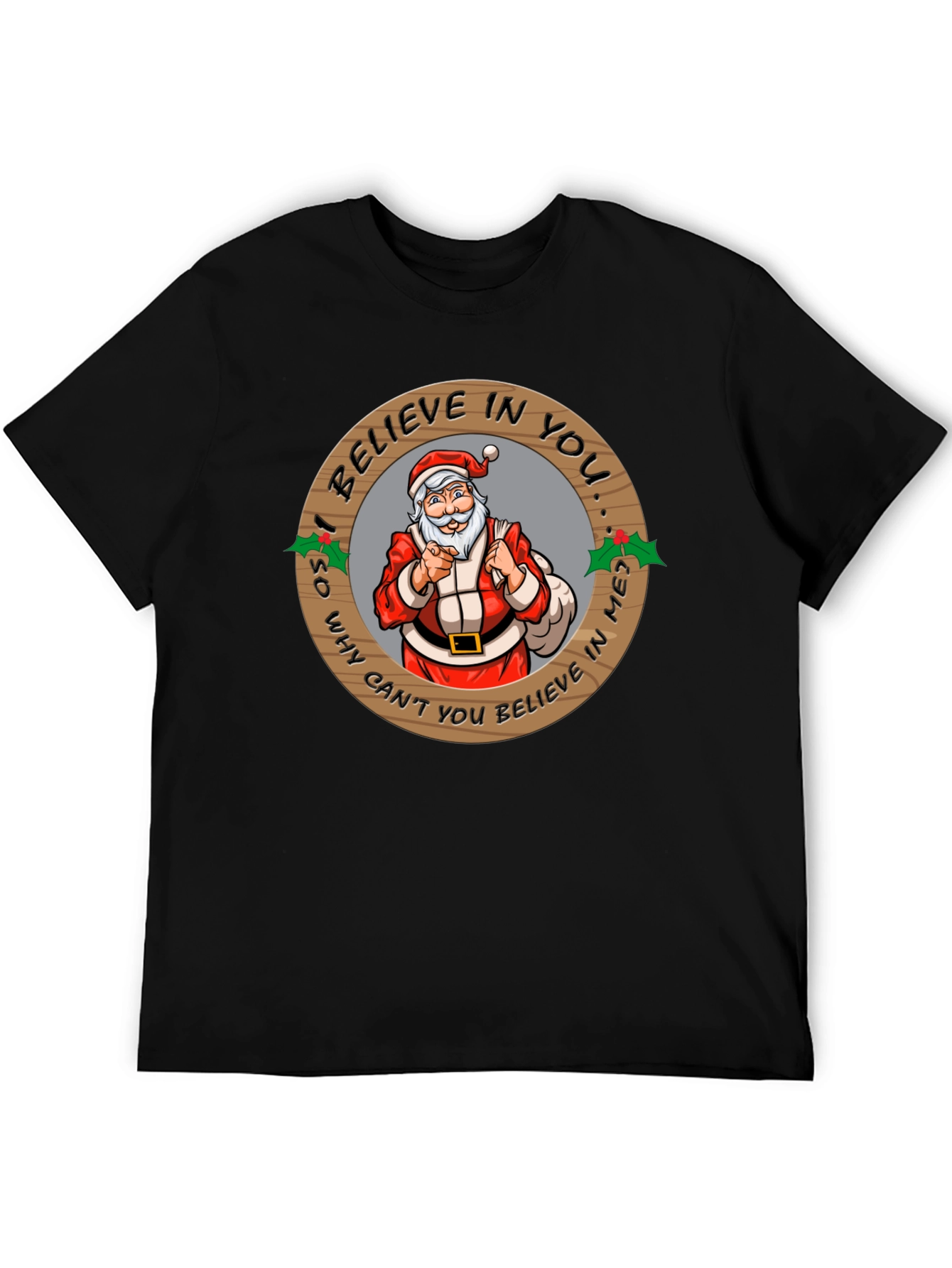 Believe In Santa Graphic T-Shirt