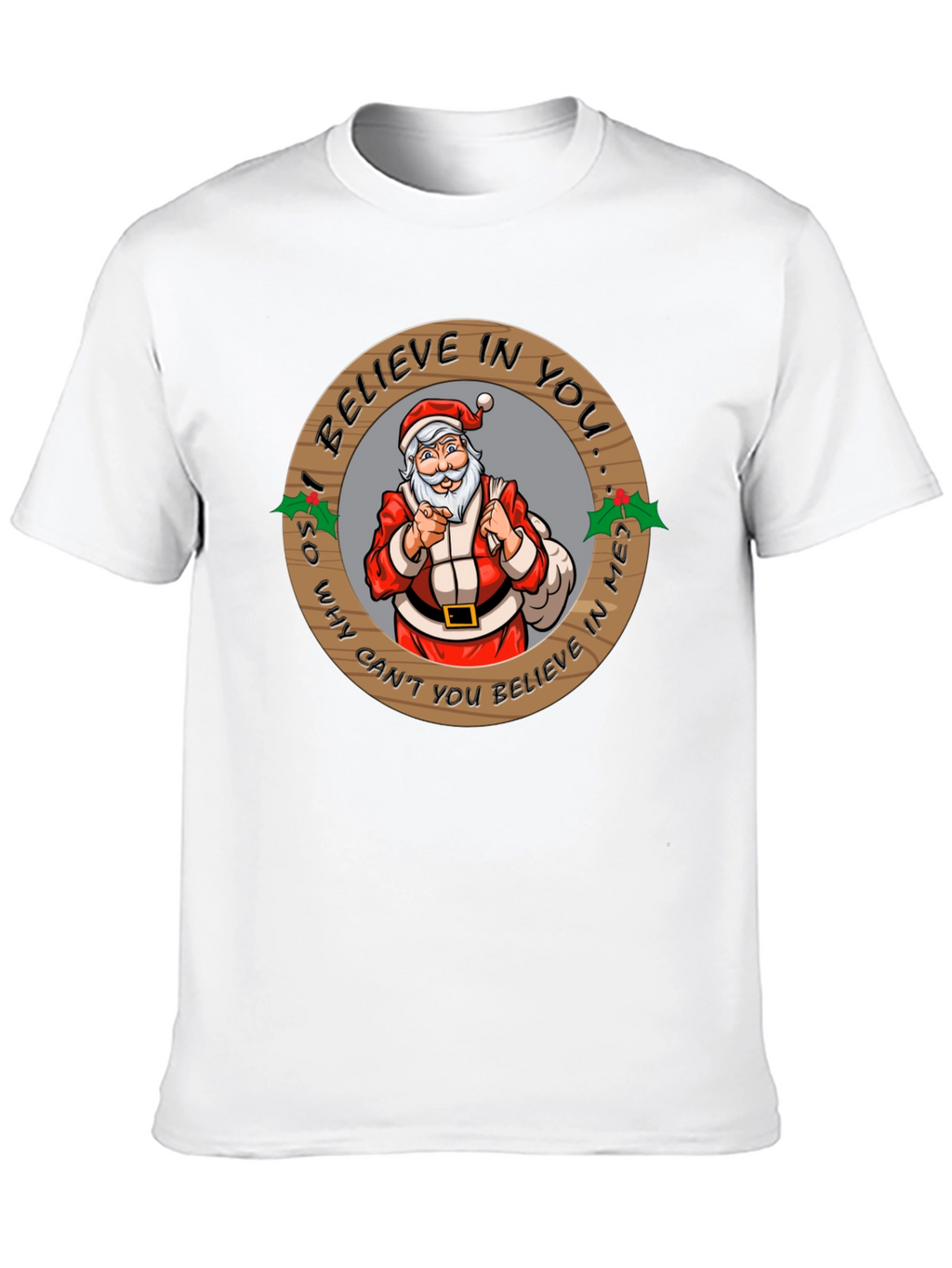 Believe In Santa Graphic T-Shirt