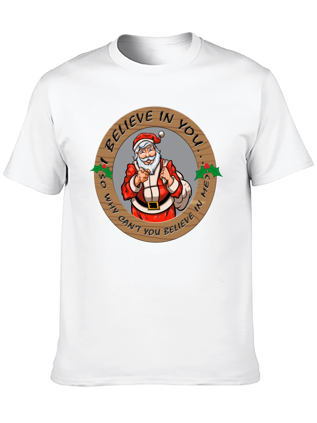 Believe In Santa Graphic T-Shirt