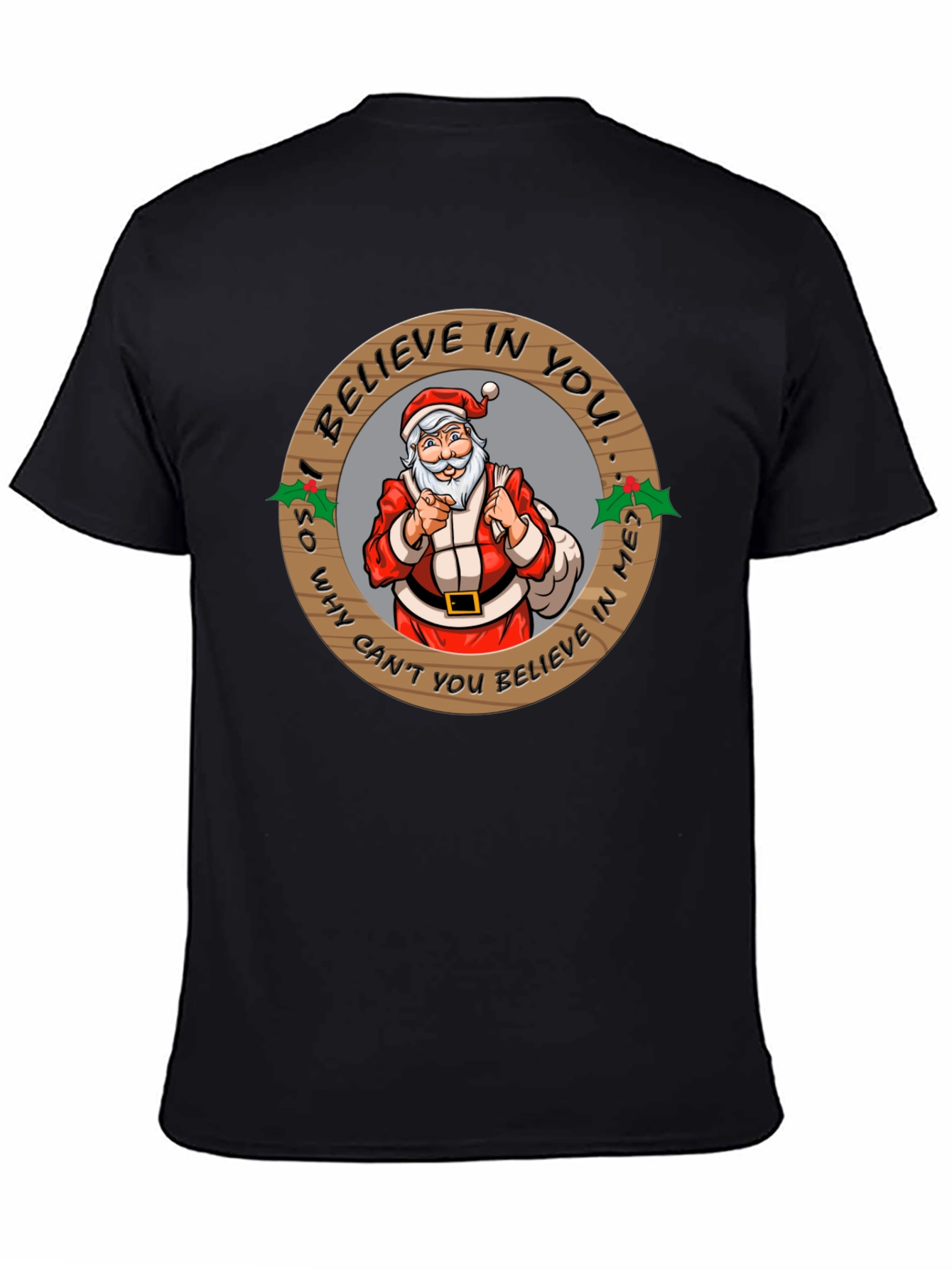 Believe In Santa Graphic T-Shirt