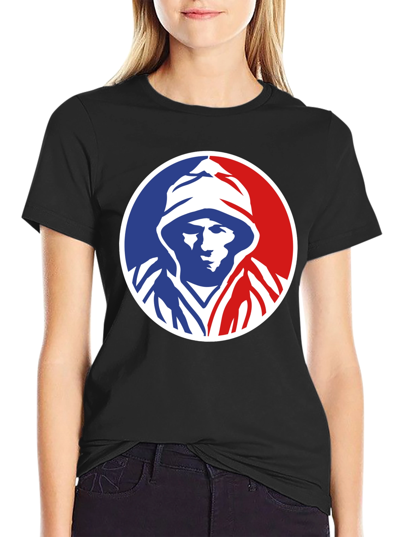 Patriotic Fisherman T-Shirt: USA Colors