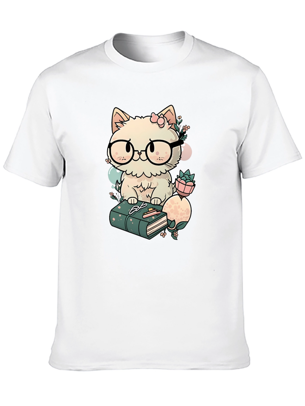Cat with Glasses T-Shirt