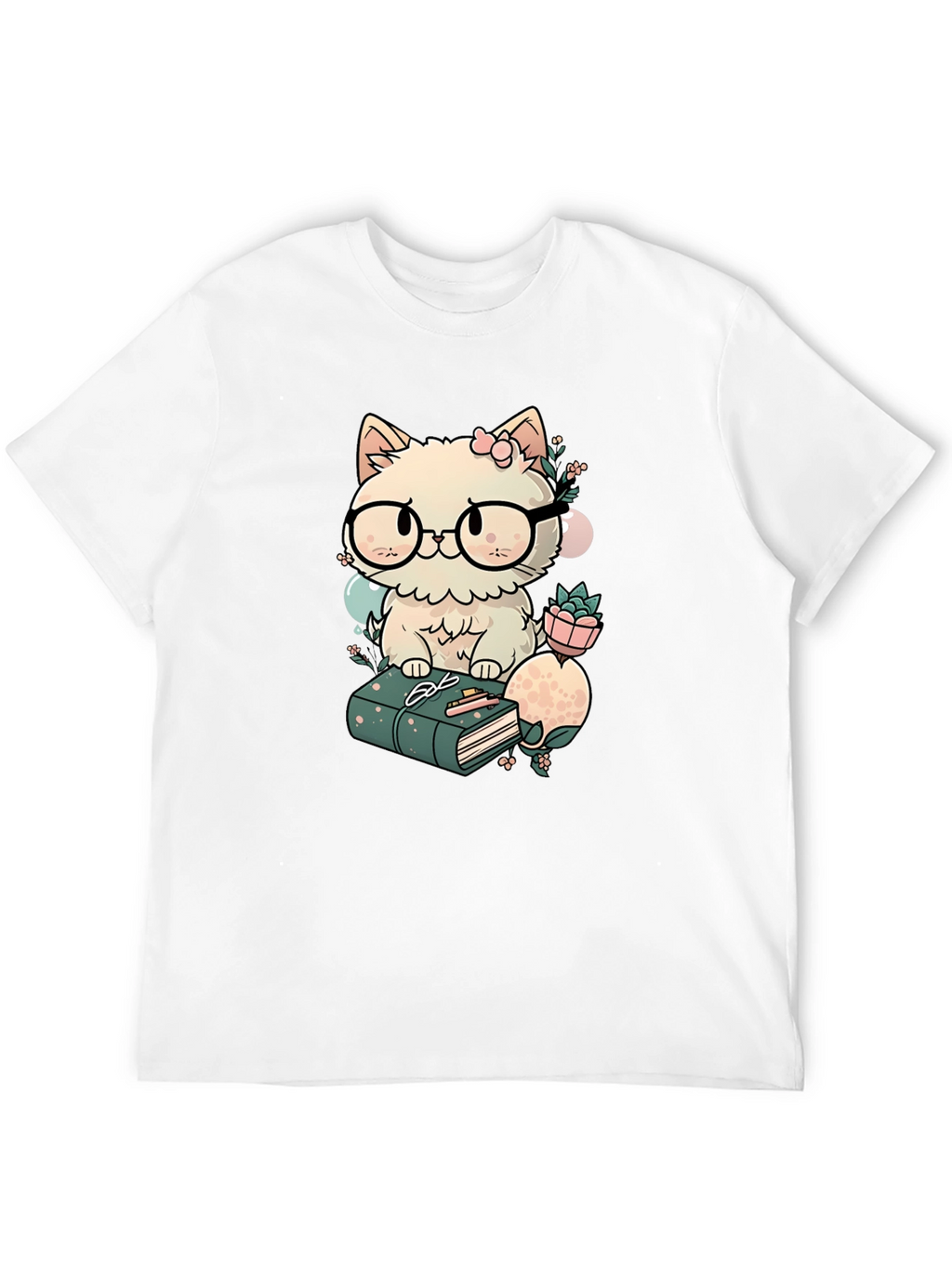 Cat with Glasses T-Shirt