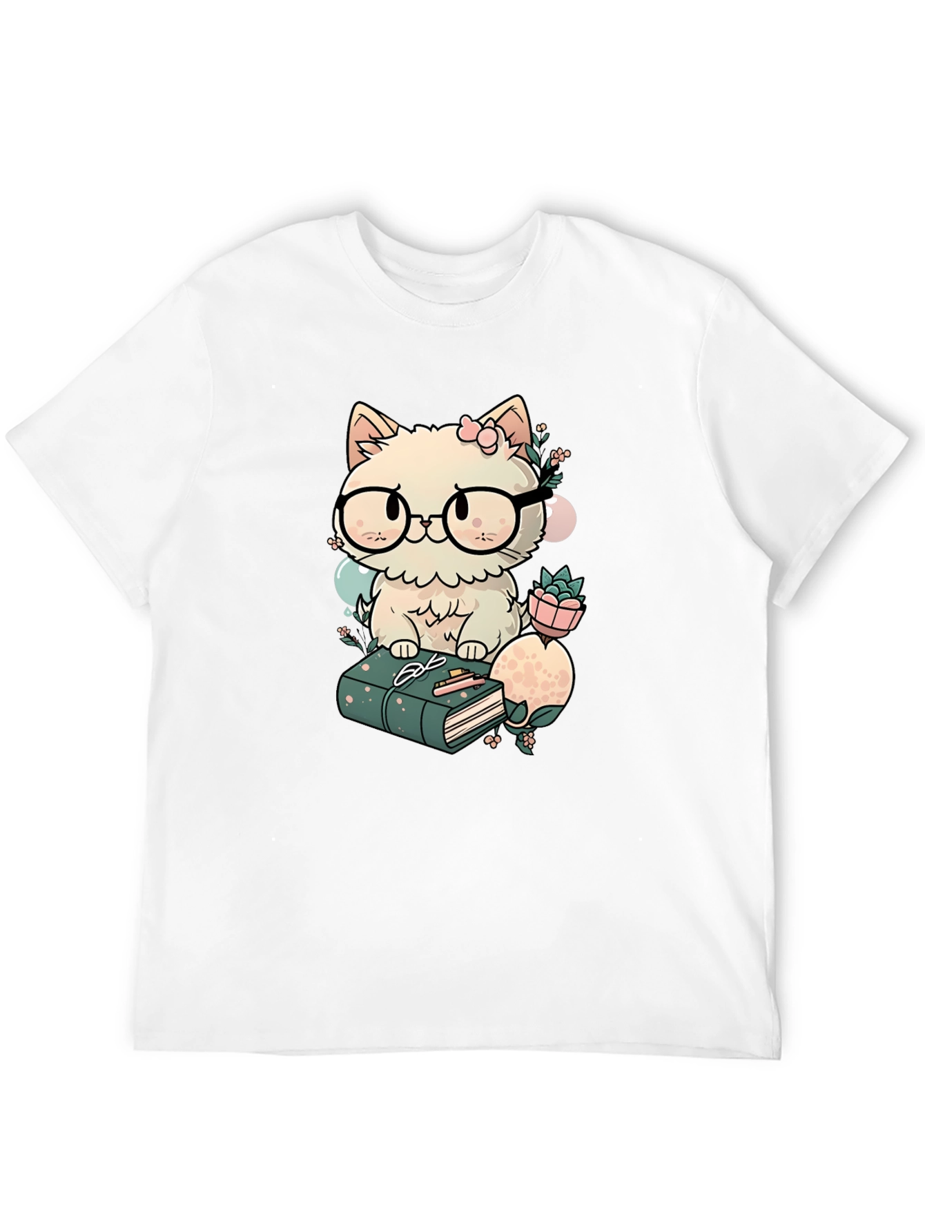 Cat with Glasses T-Shirt