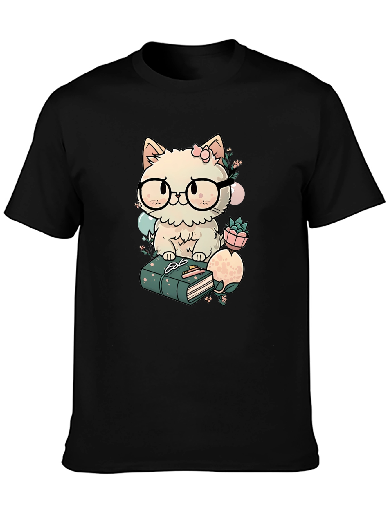 Cat with Glasses T-Shirt