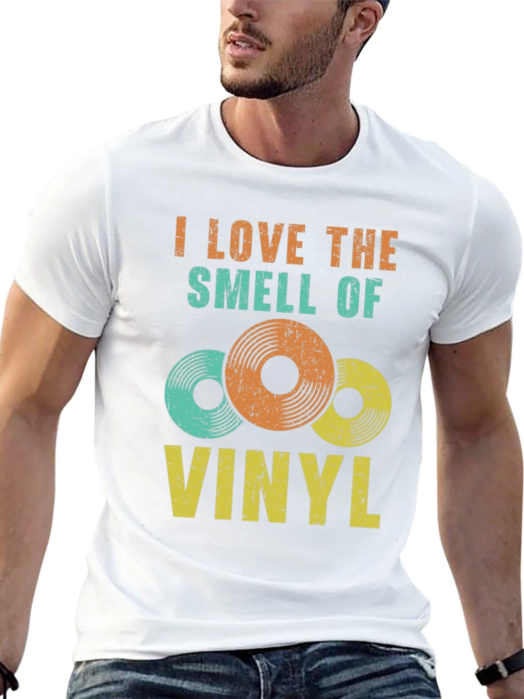 I Love The Smell Of Vinyl T-Shirt