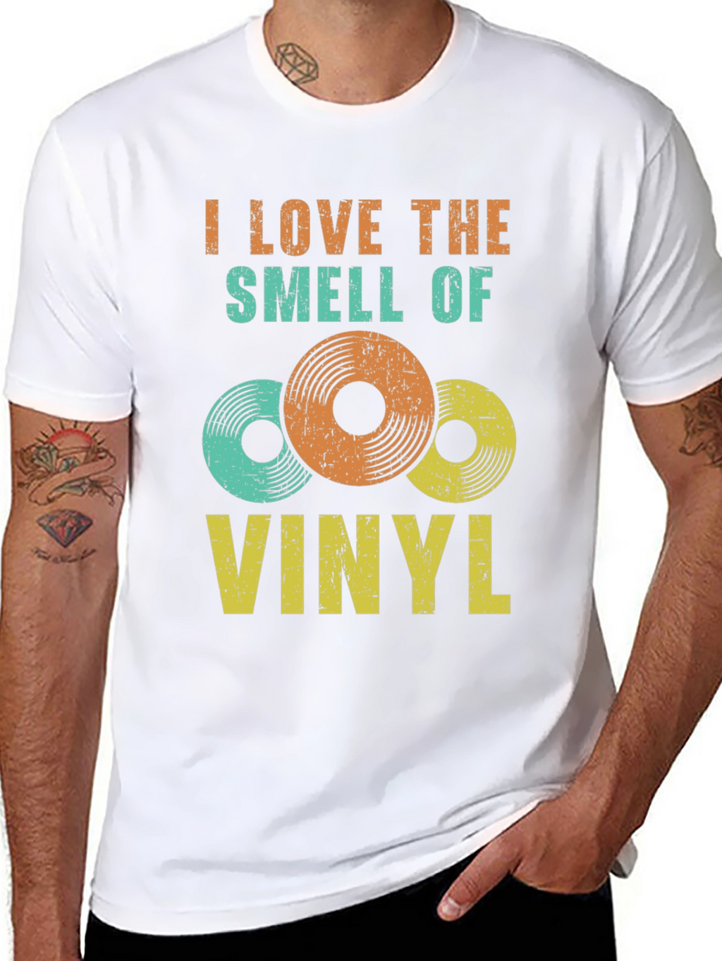 I Love The Smell Of Vinyl T-Shirt