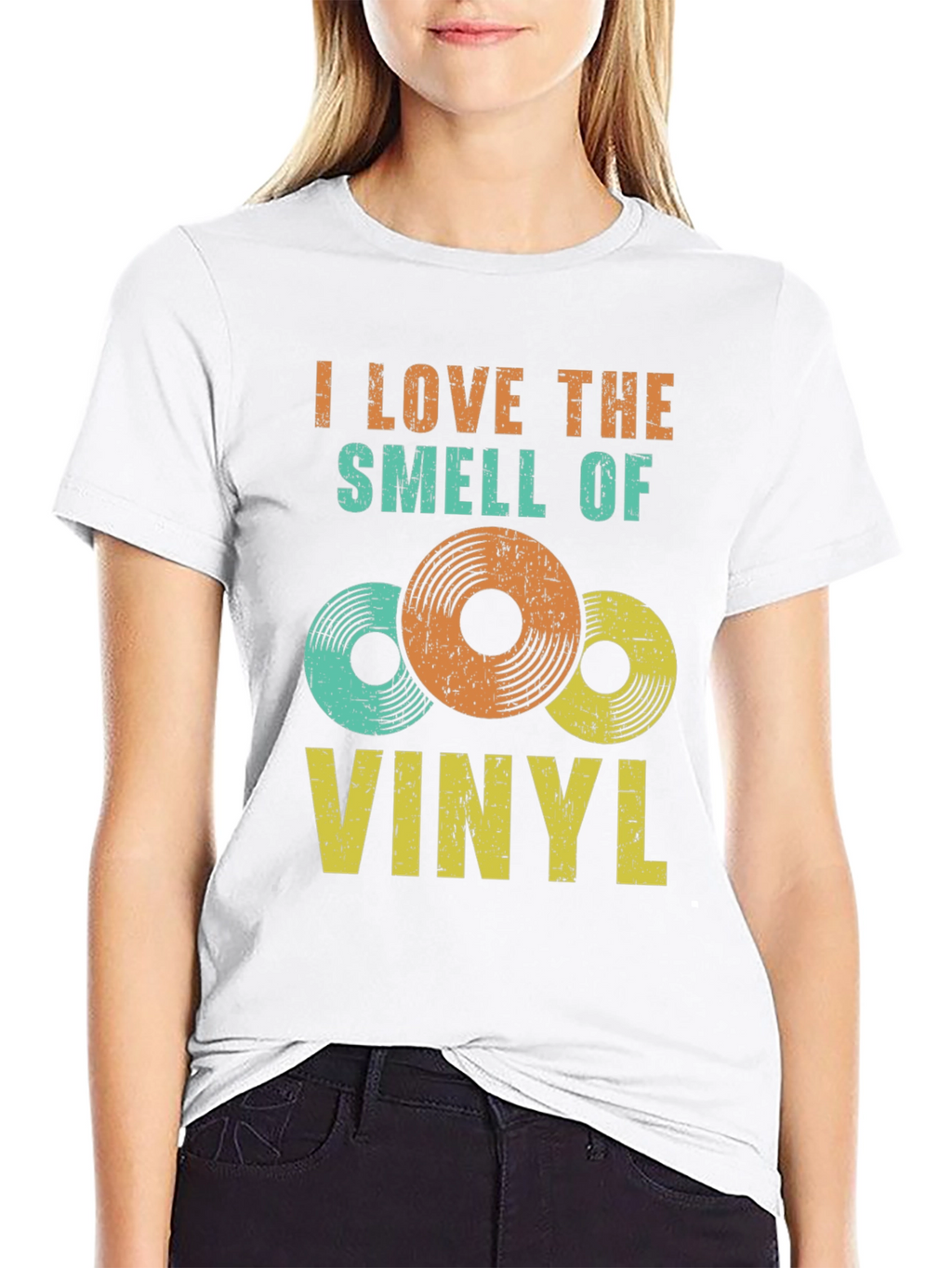 I Love The Smell Of Vinyl T-Shirt