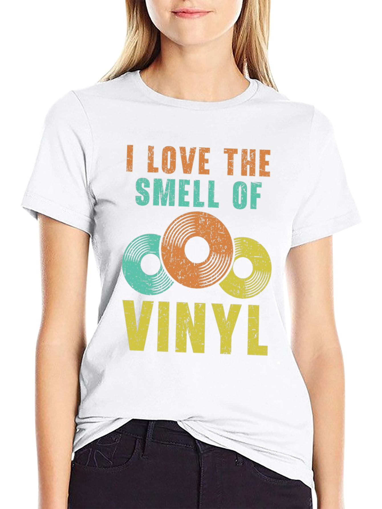 I Love The Smell Of Vinyl T-Shirt