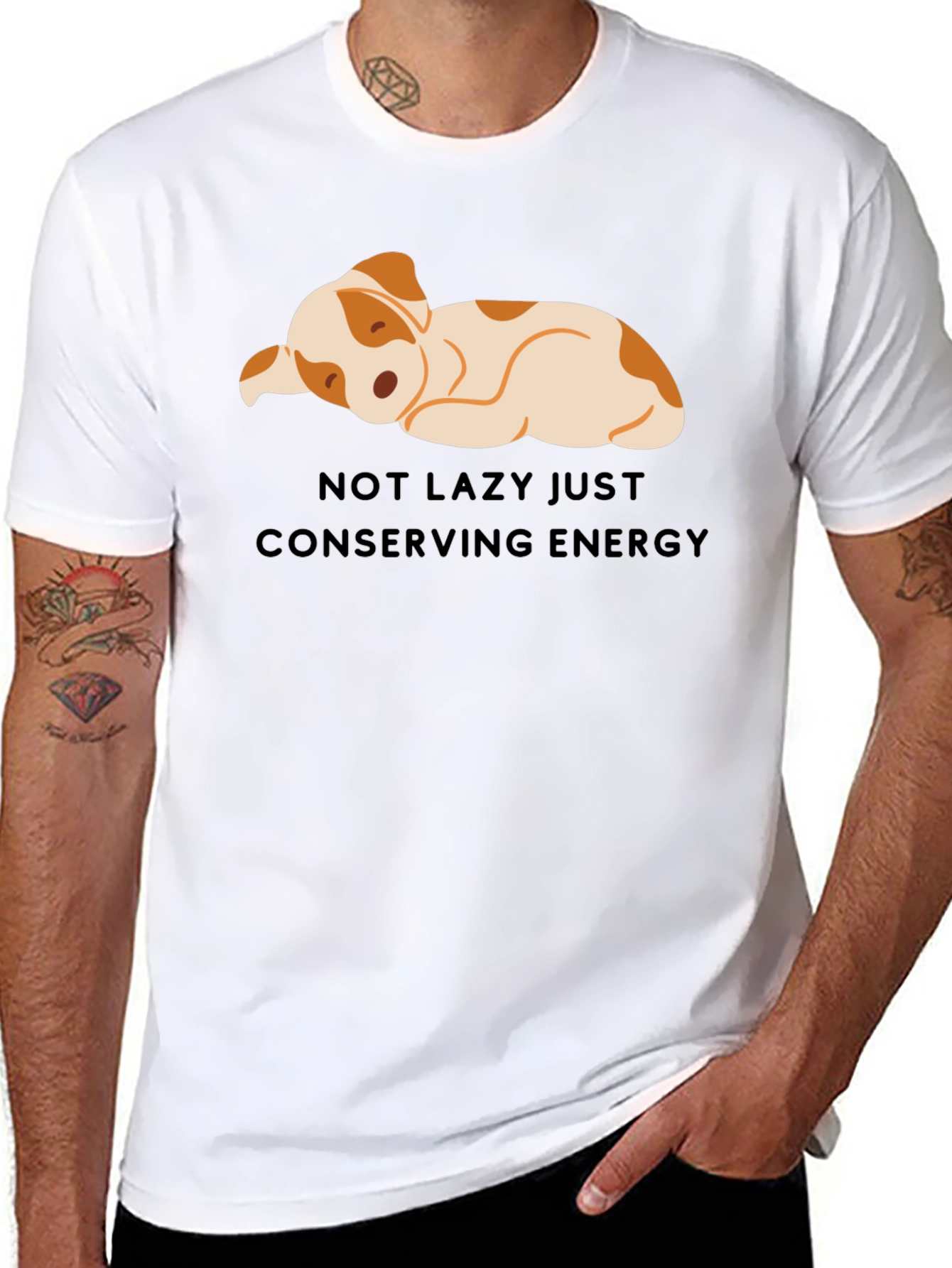 Not Lazy Just Conserving Energy T-Shirt