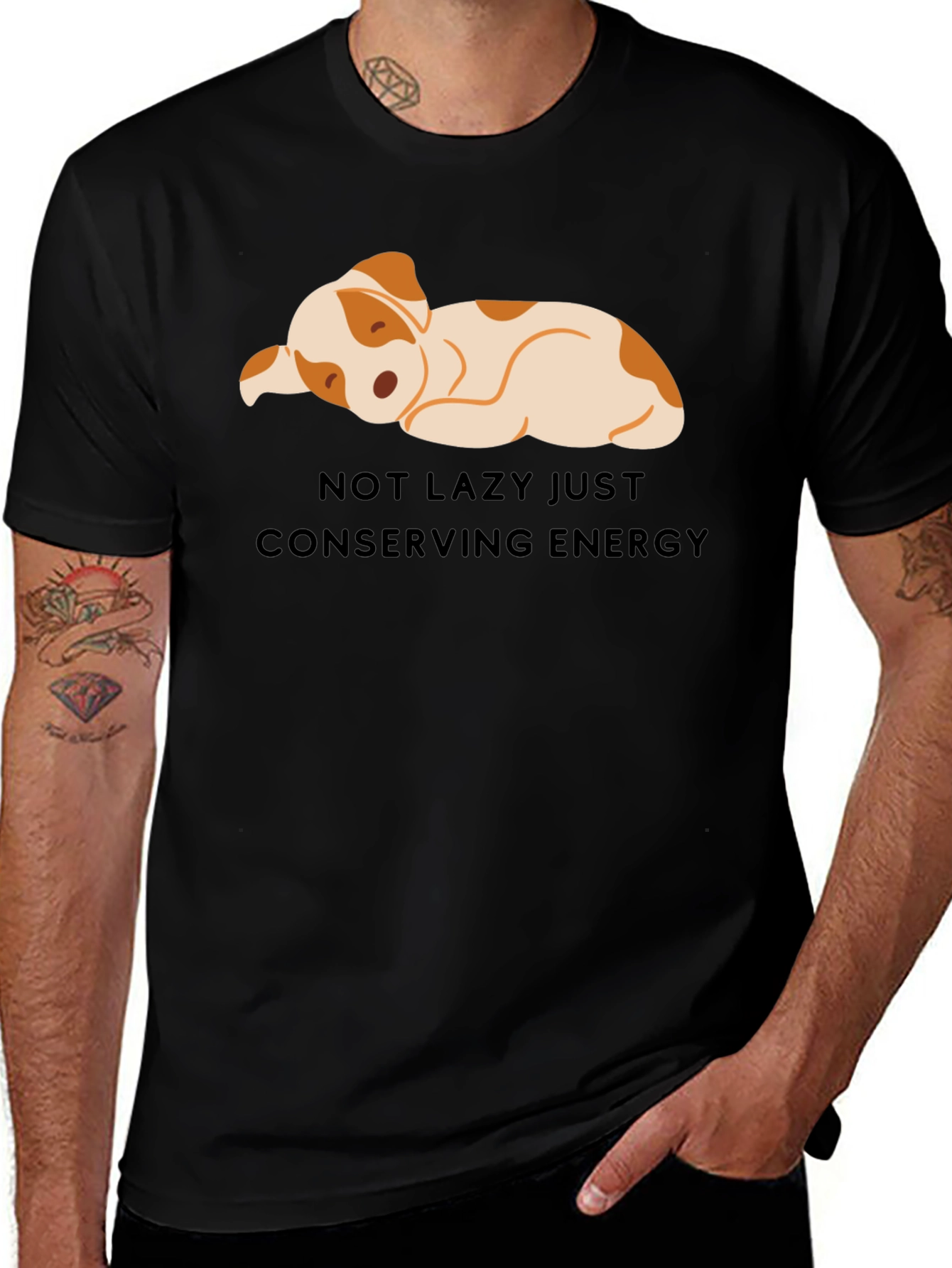 Not Lazy Just Conserving Energy T-Shirt