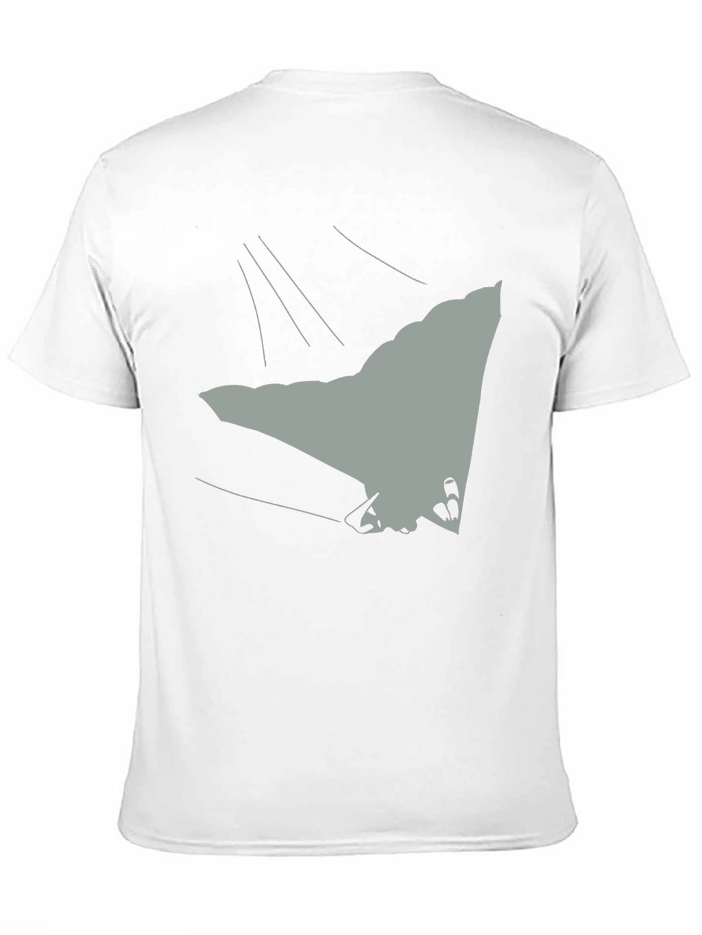 Abstract Graphic Print Crew Neck T-Shirt
