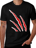 Claw Mark T-Shirt - Bold Graphic Tee