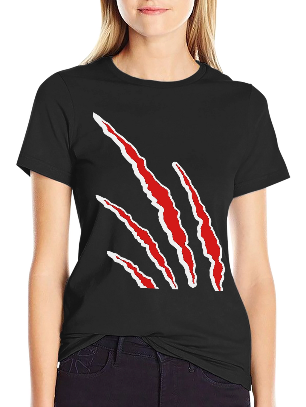 Claw Mark T-Shirt - Bold Graphic Tee