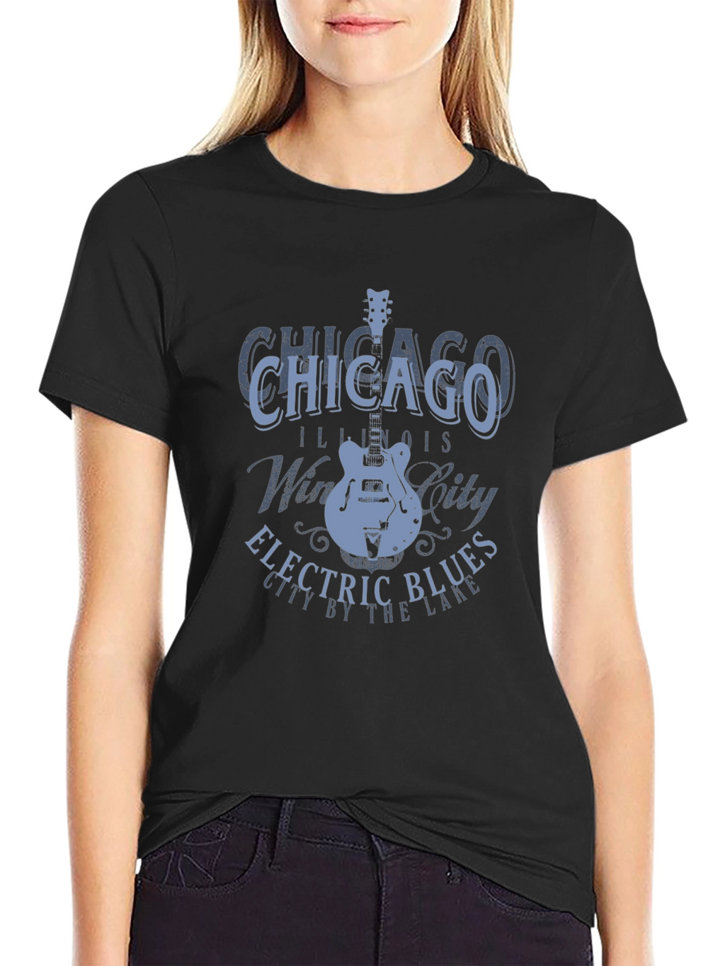 Chicago Electric Blues Guitar T-Shirt