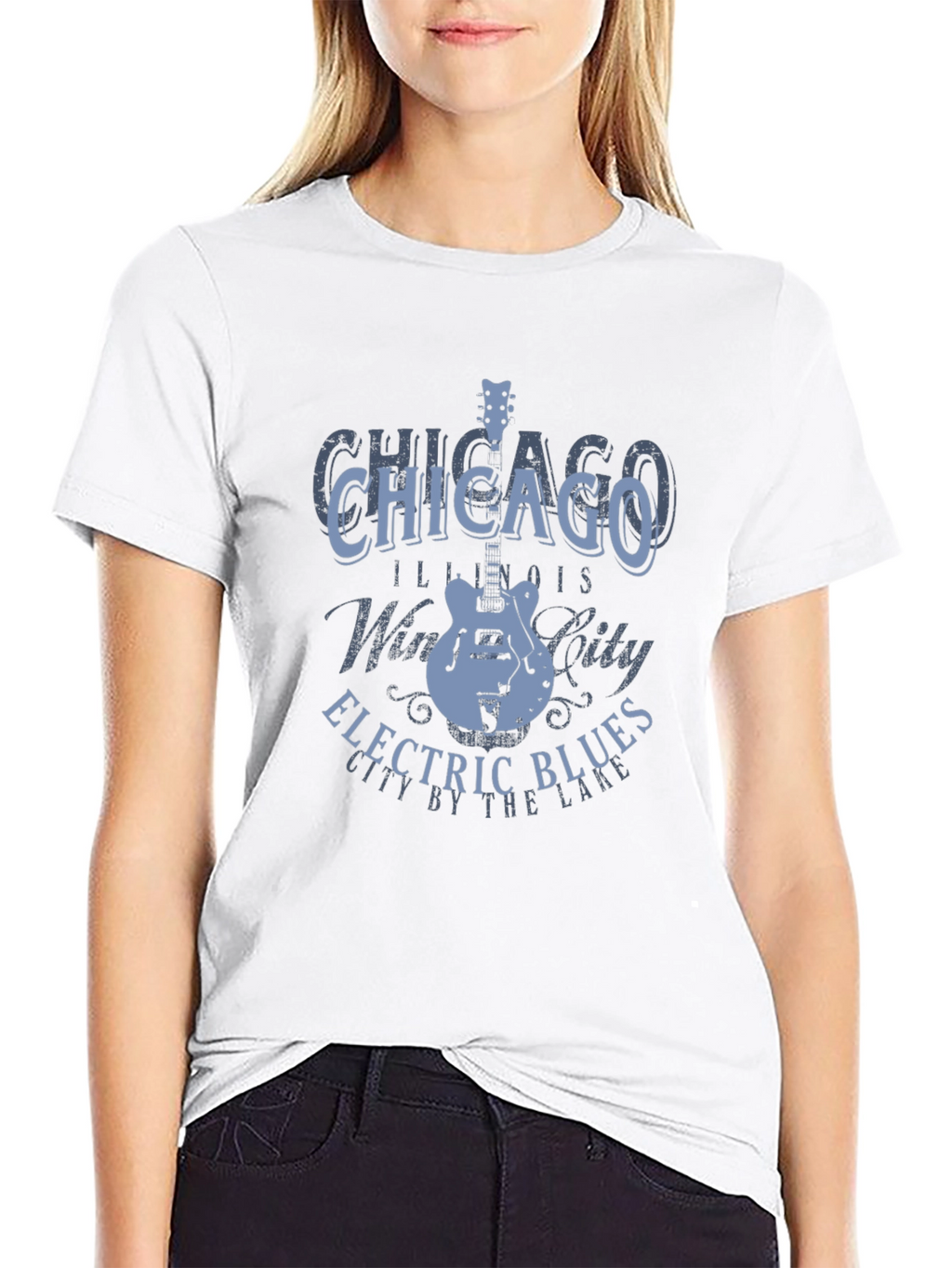 Chicago Electric Blues Guitar T-Shirt