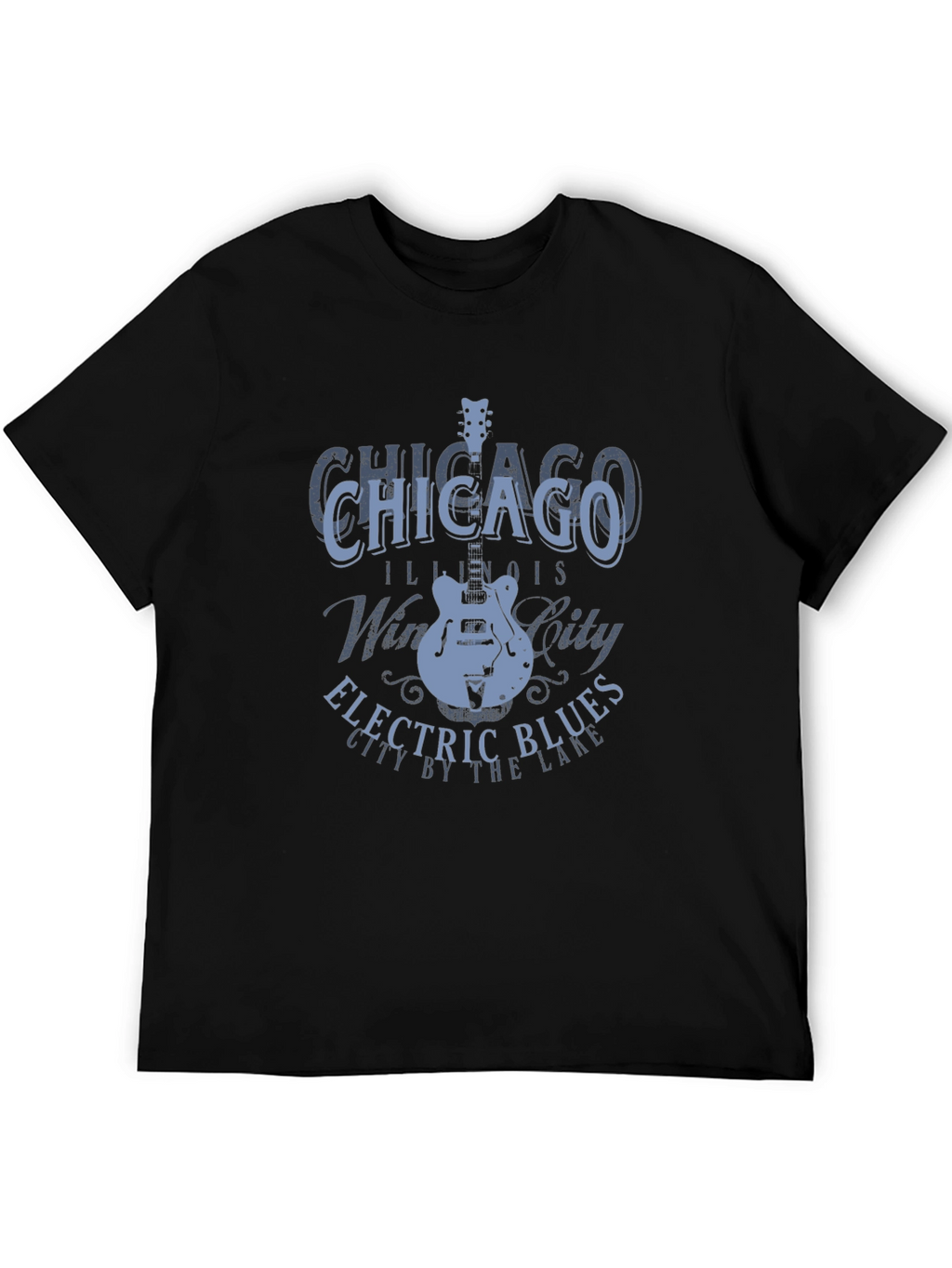 Chicago Electric Blues Guitar T-Shirt