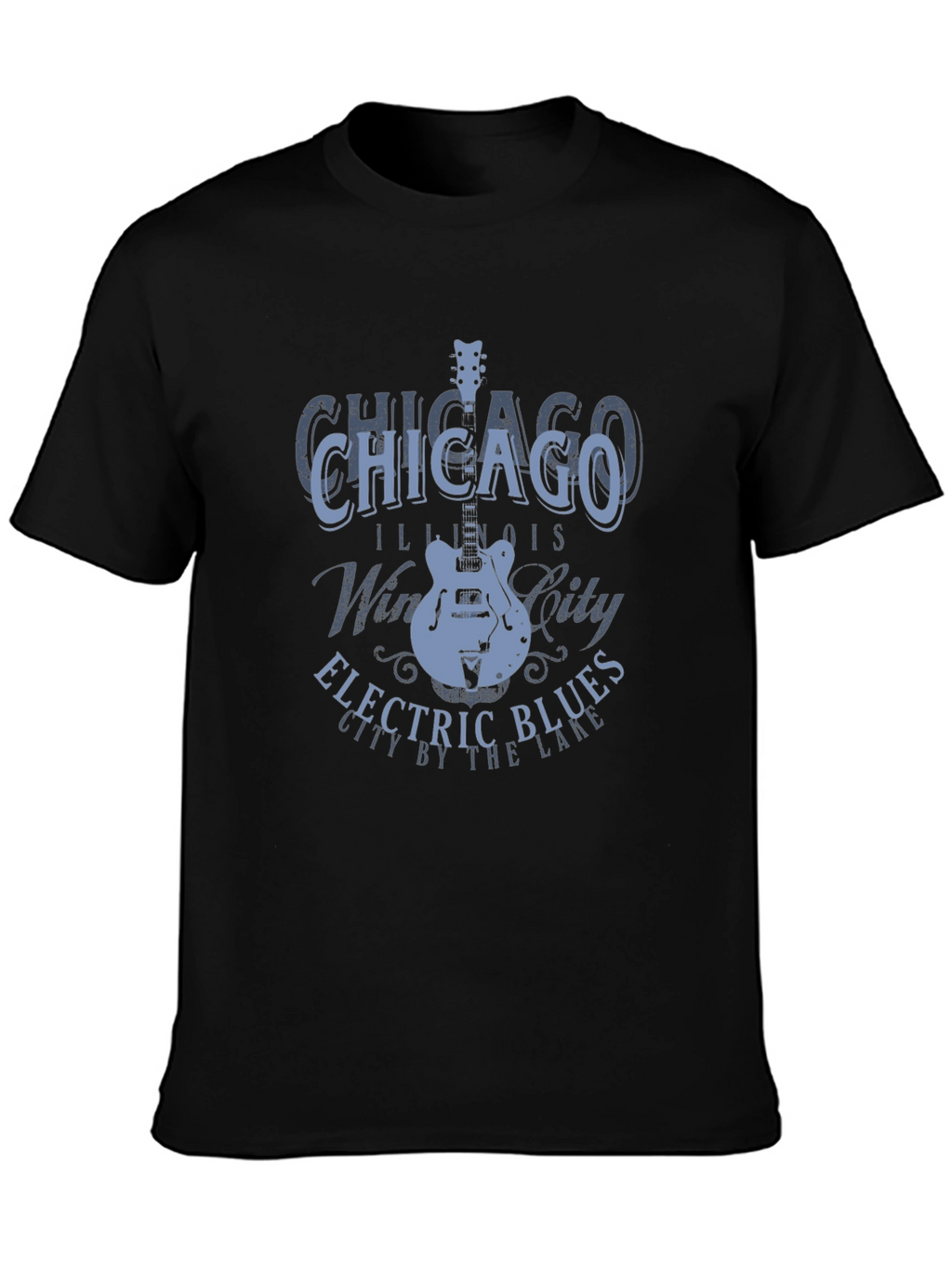Chicago Electric Blues Guitar T-Shirt