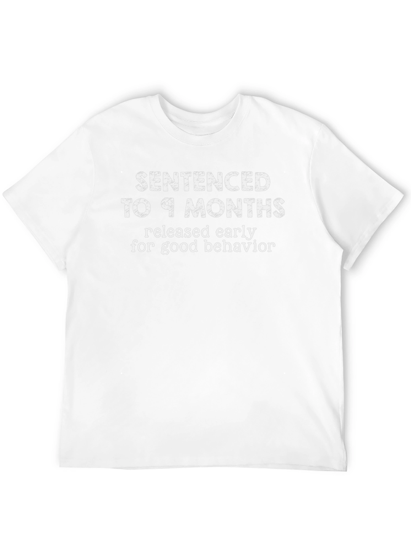 Sentenced to 9 Months Mens Graphic T-Shirt